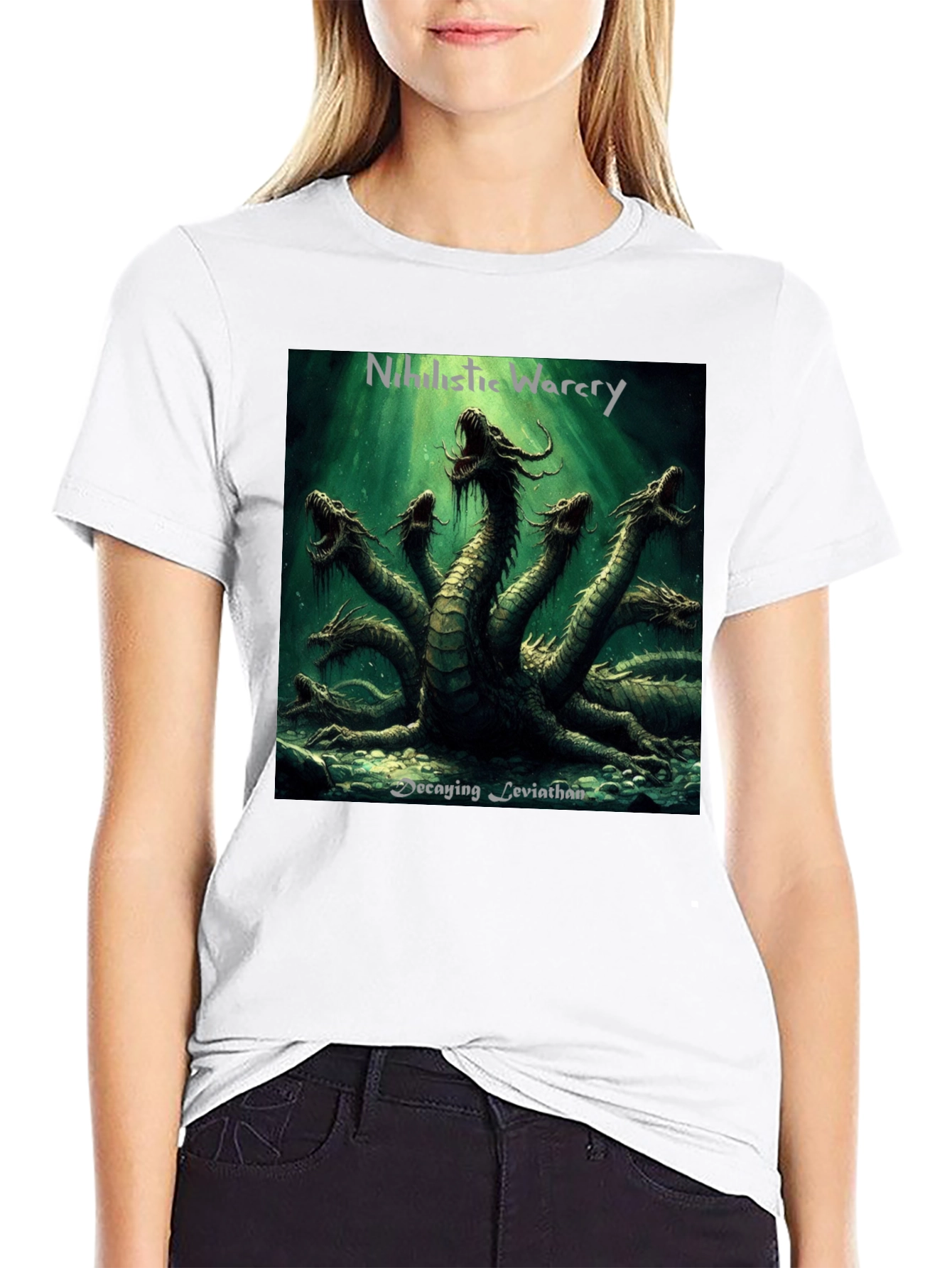 Leviathan Hydra Graphic Black T-Shirt