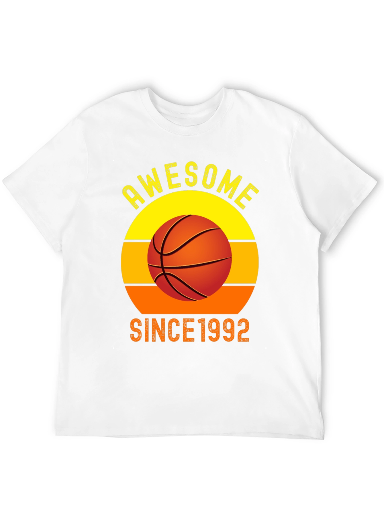 Awesome Since 1992 Basketball Graphic T-Shirt