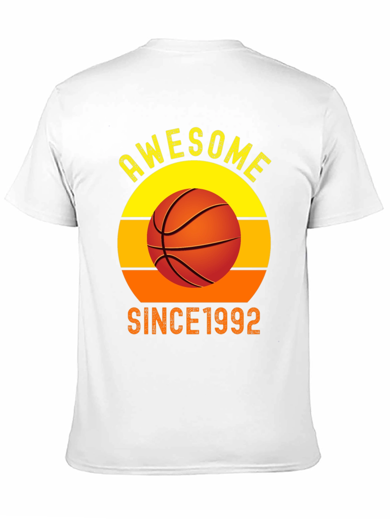 Awesome Since 1992 Basketball Graphic T-Shirt