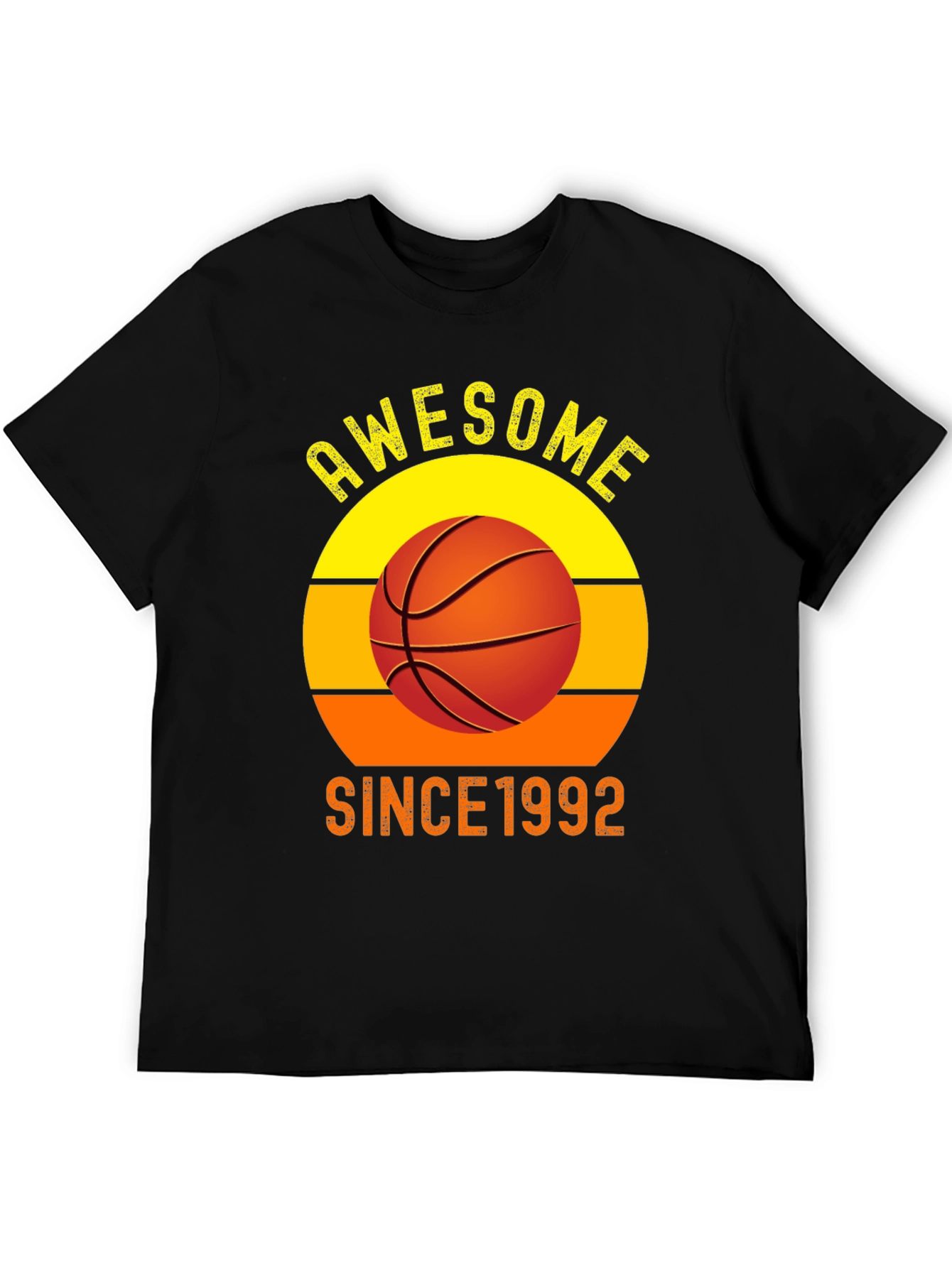 Awesome Since 1992 Basketball Graphic T-Shirt