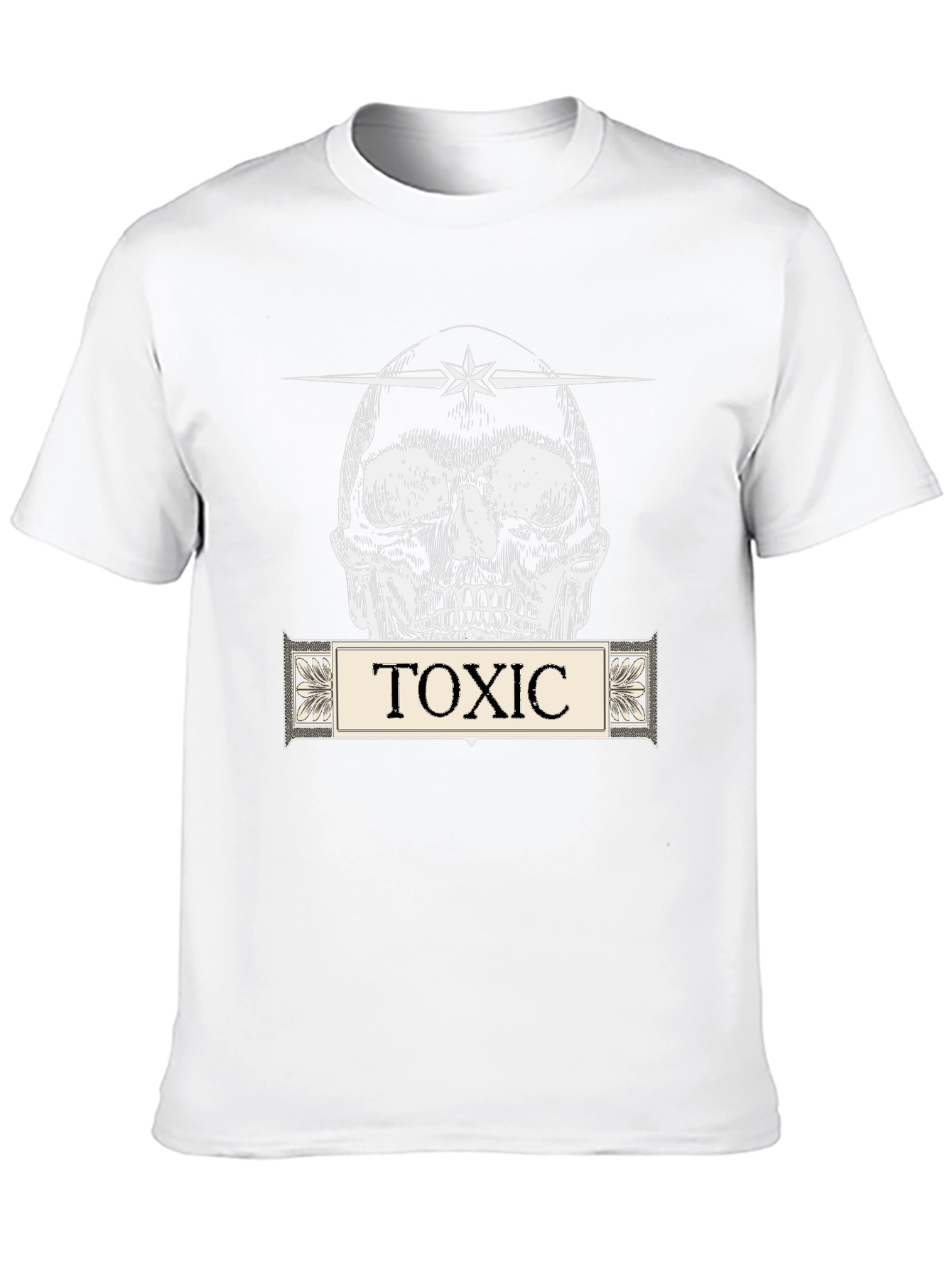 Toxic Skull T-Shirt - Edgy Graphic Tee