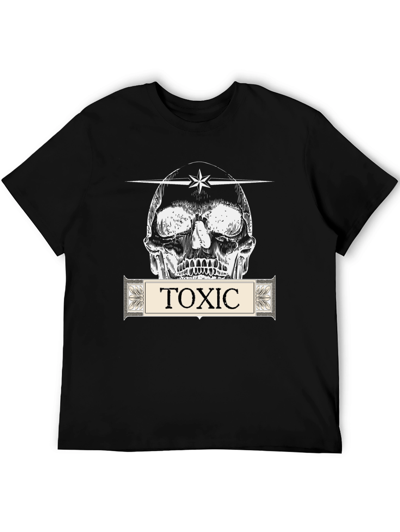 Toxic Skull T-Shirt - Edgy Graphic Tee