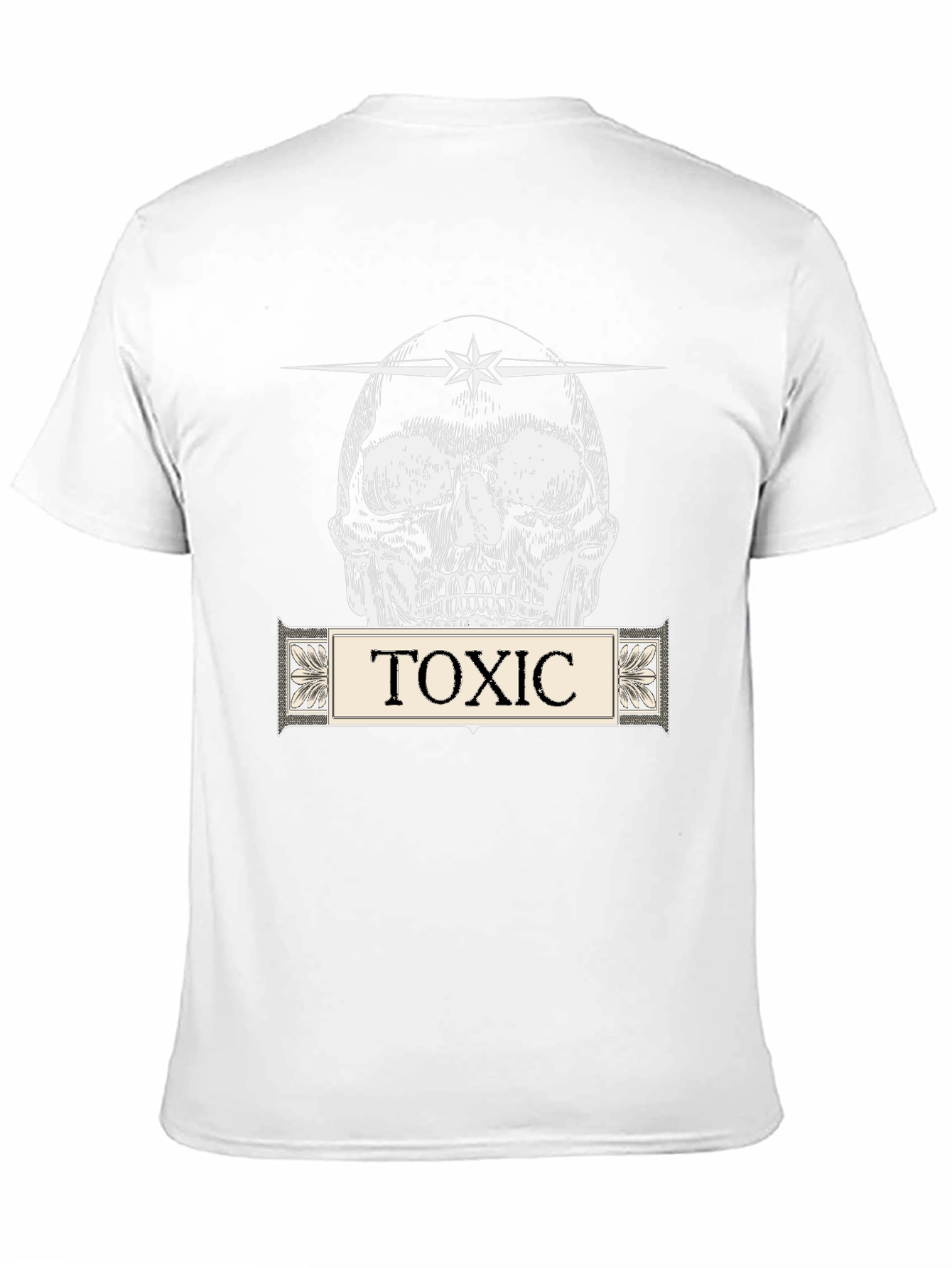 Toxic Skull T-Shirt - Edgy Graphic Tee