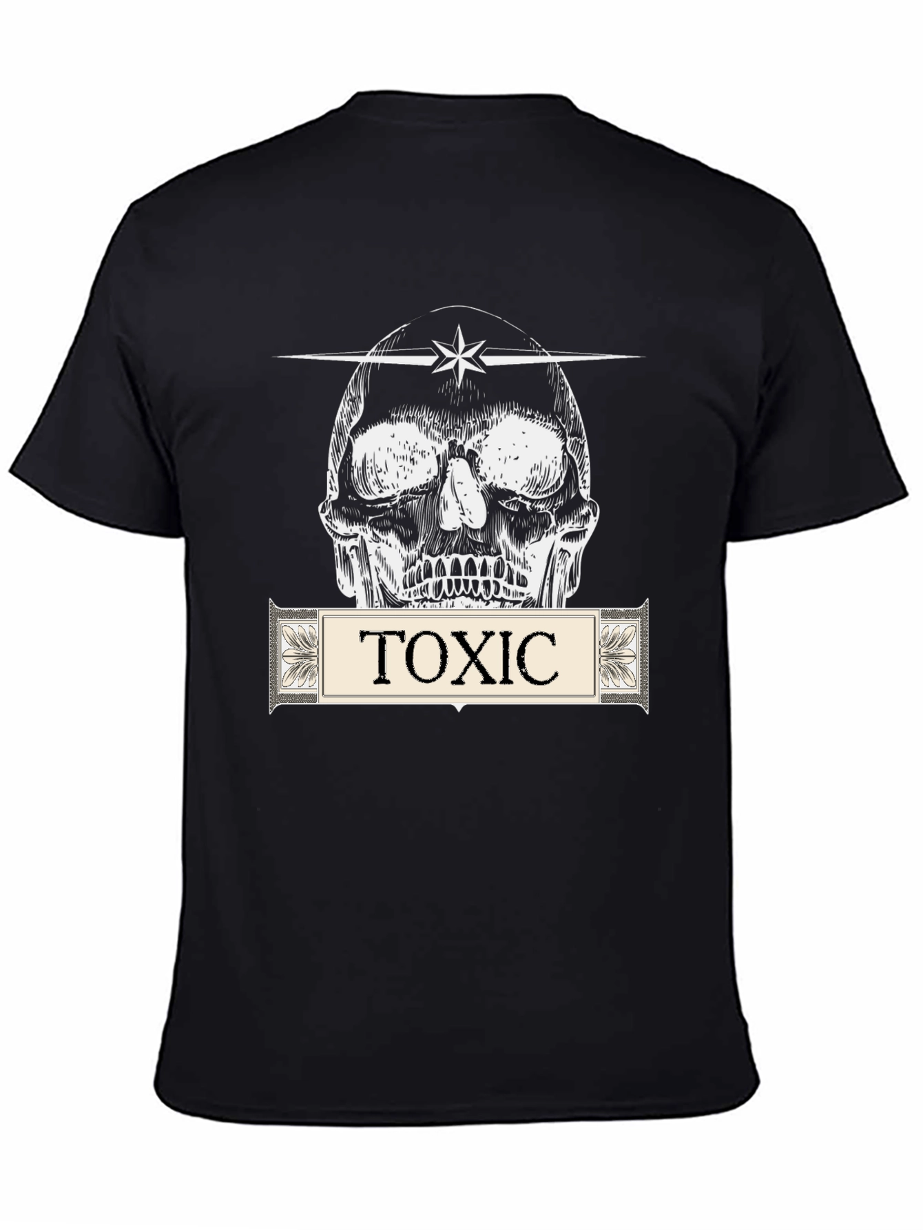 Toxic Skull T-Shirt - Edgy Graphic Tee