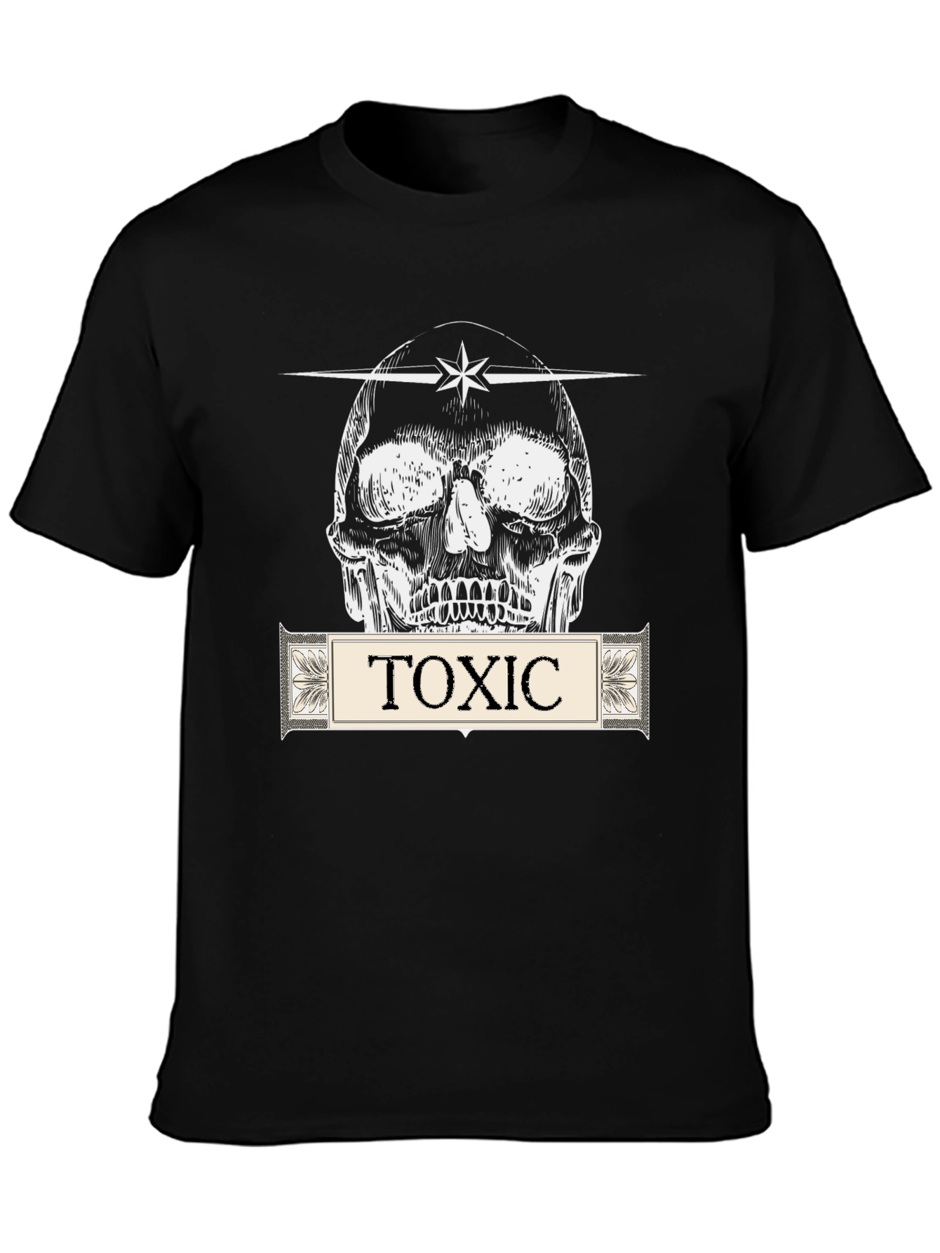 Toxic Skull T-Shirt - Edgy Graphic Tee