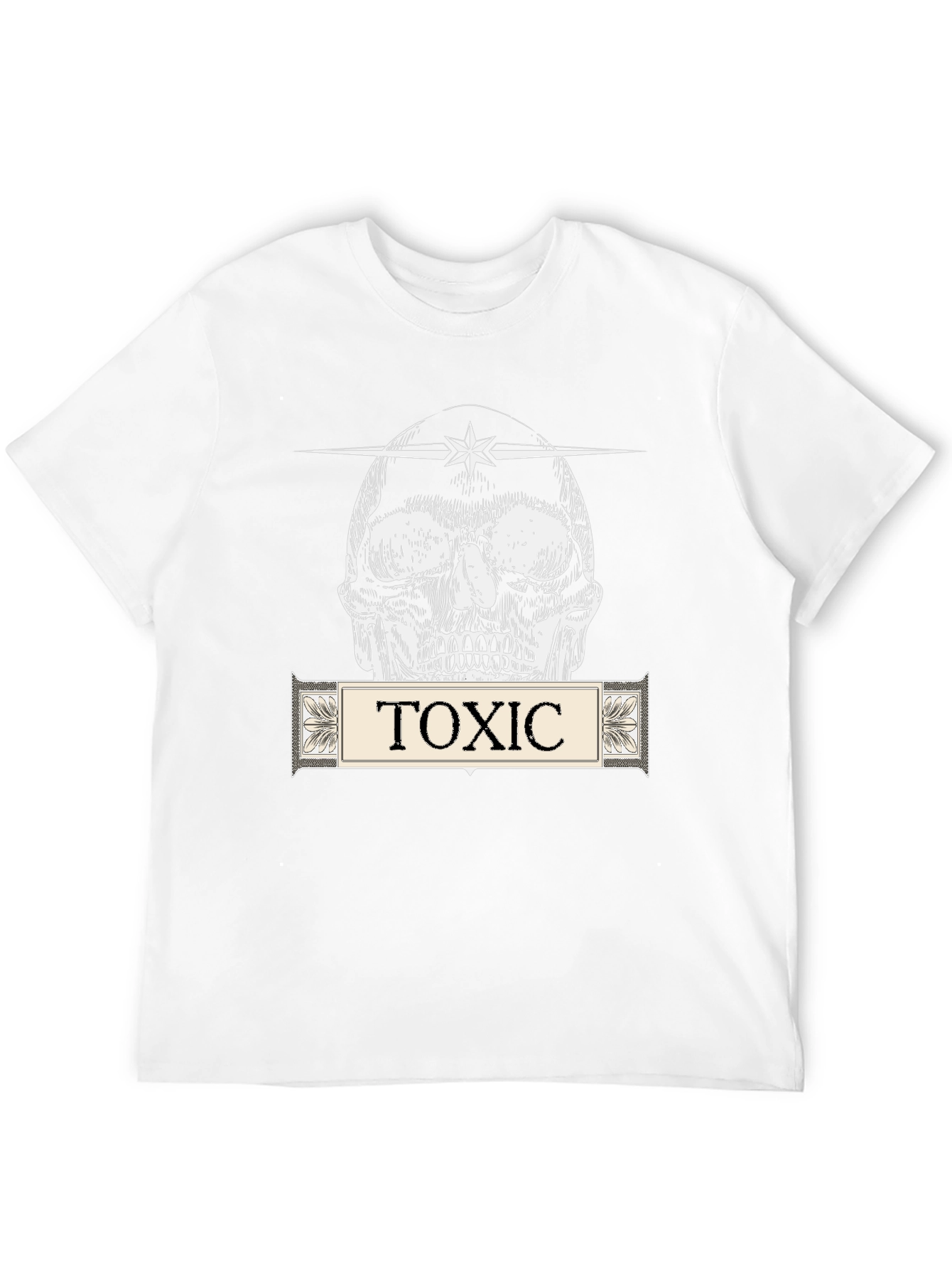 Toxic Skull T-Shirt - Edgy Graphic Tee