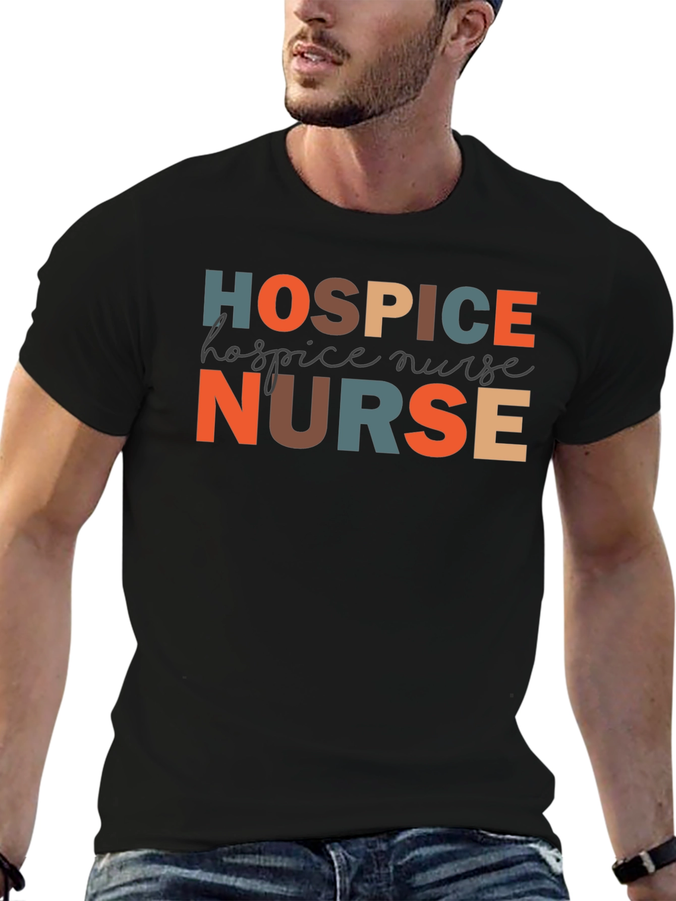 Hospice Nurse Graphic T-Shirt
