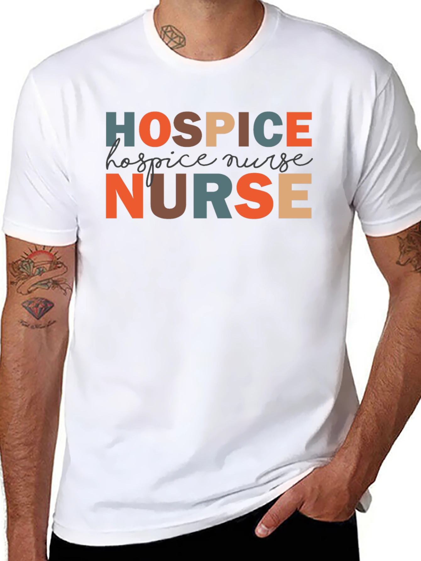 Hospice Nurse Graphic T-Shirt