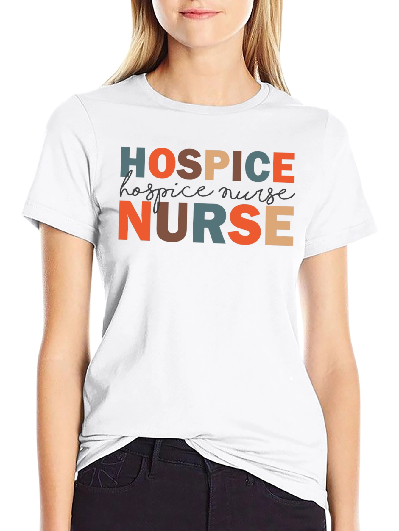 Hospice Nurse Graphic T-Shirt