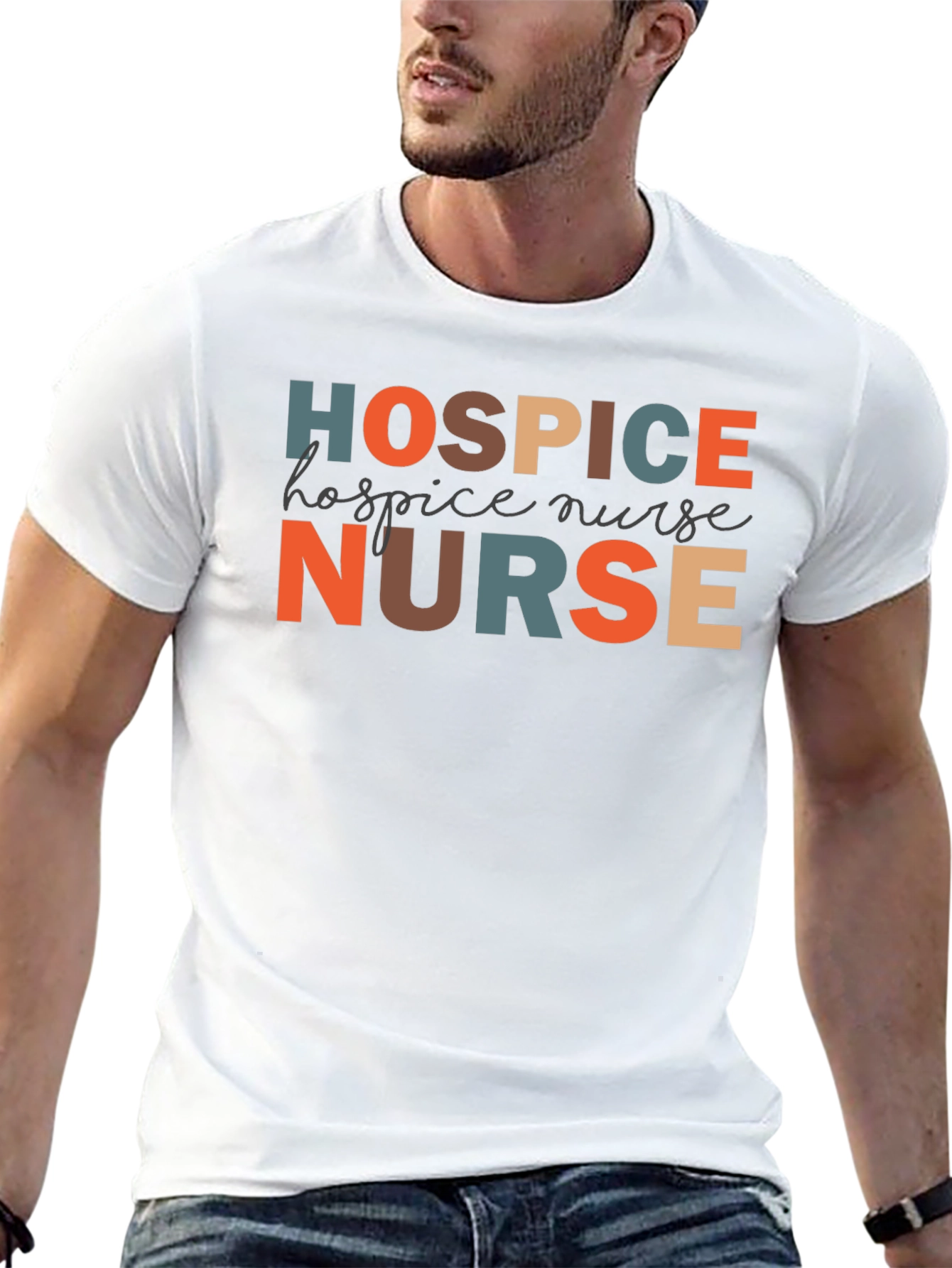 Hospice Nurse Graphic T-Shirt