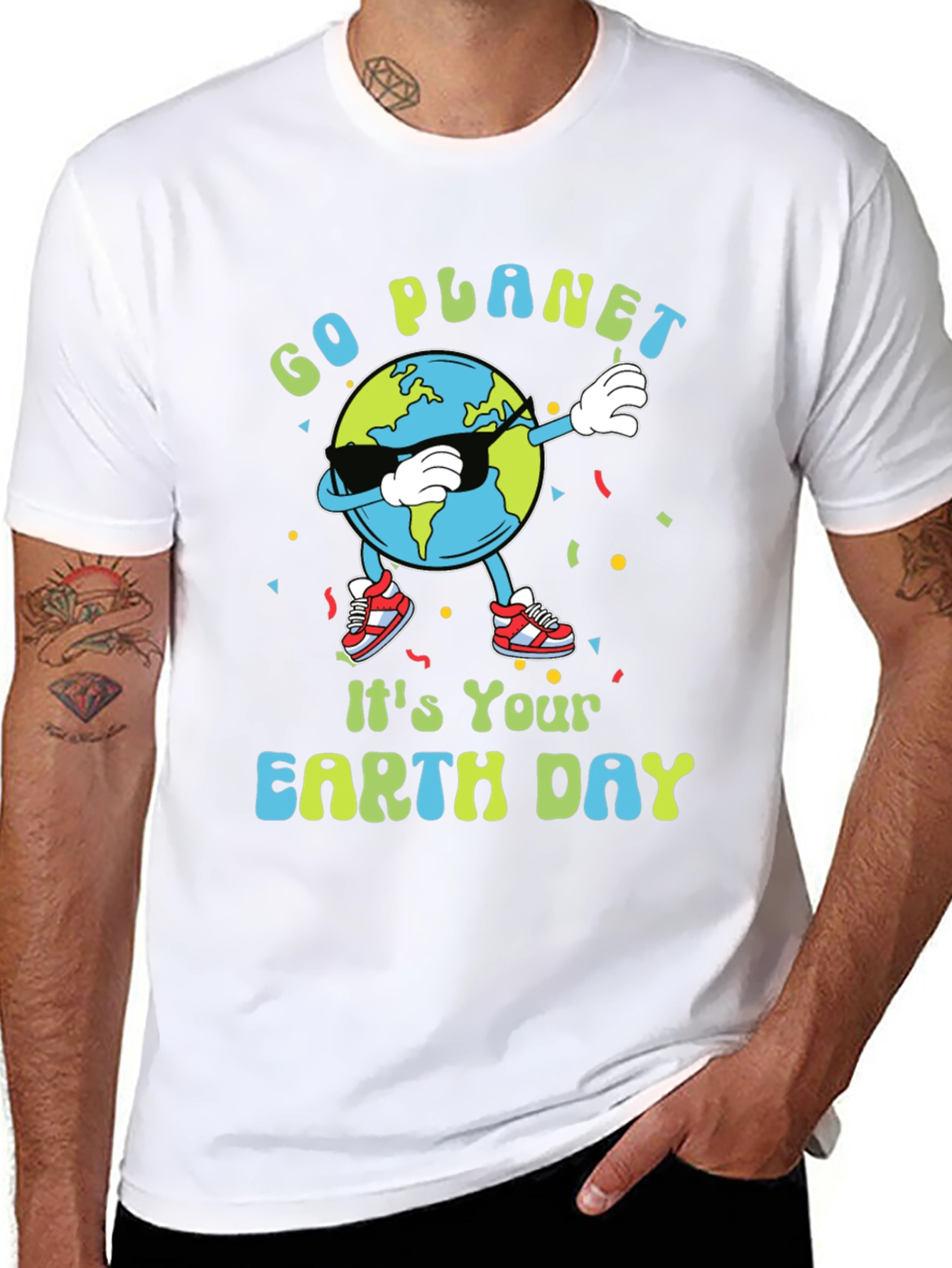 Go Planet Earth Day T-Shirt