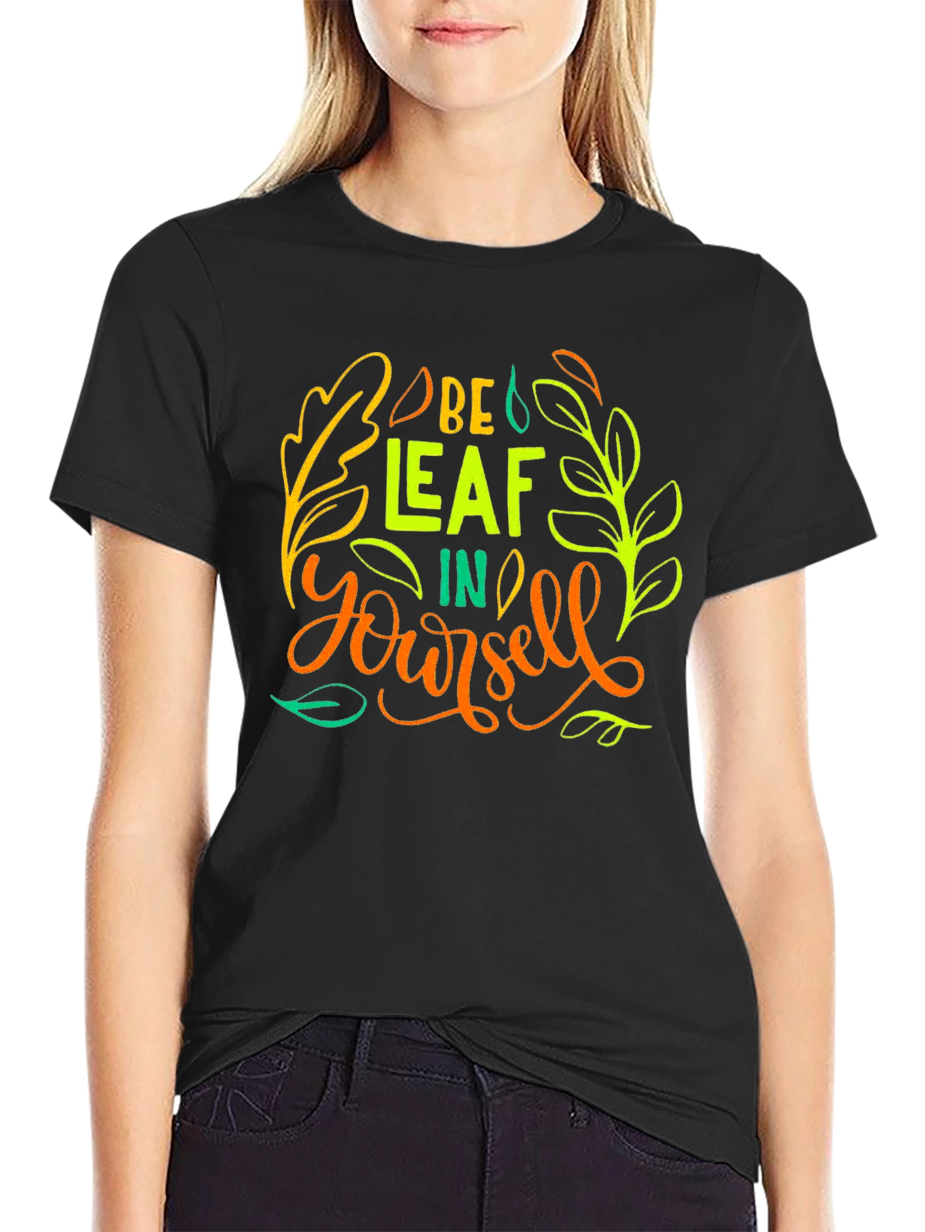 Be-Leaf In Yourself Graphic T-Shirt