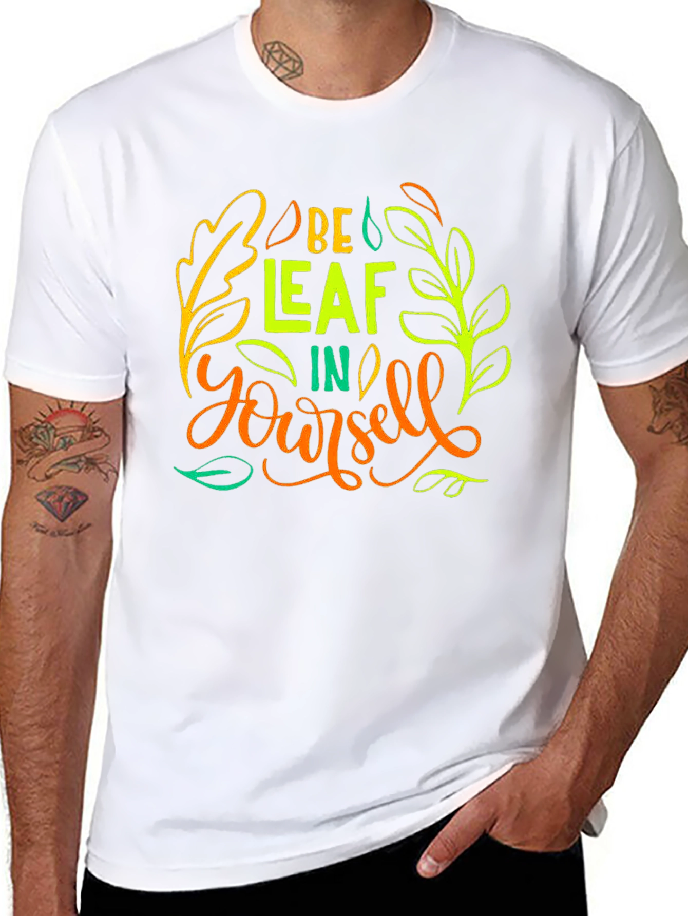 Be-Leaf In Yourself Graphic T-Shirt