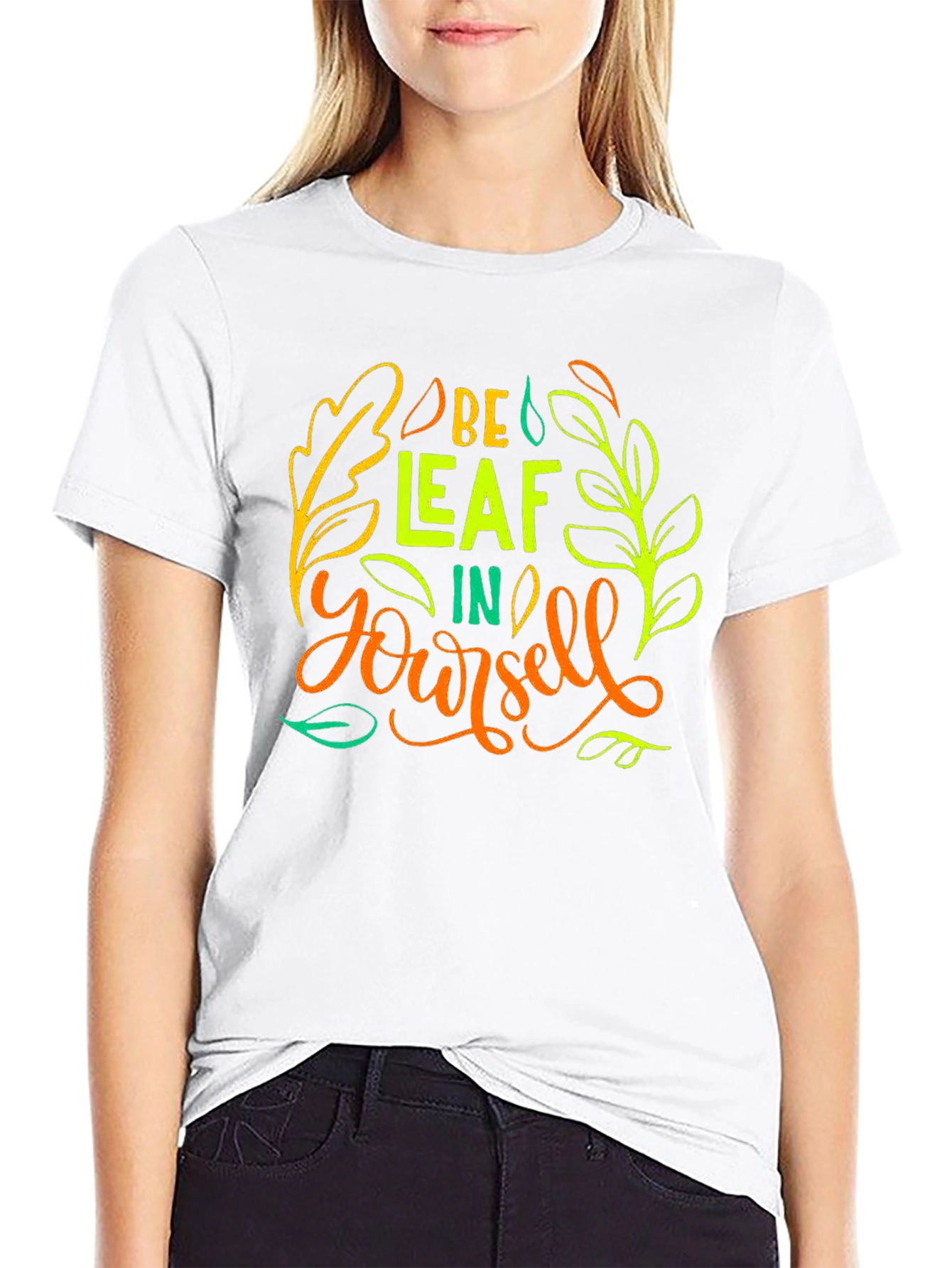Be-Leaf In Yourself Graphic T-Shirt