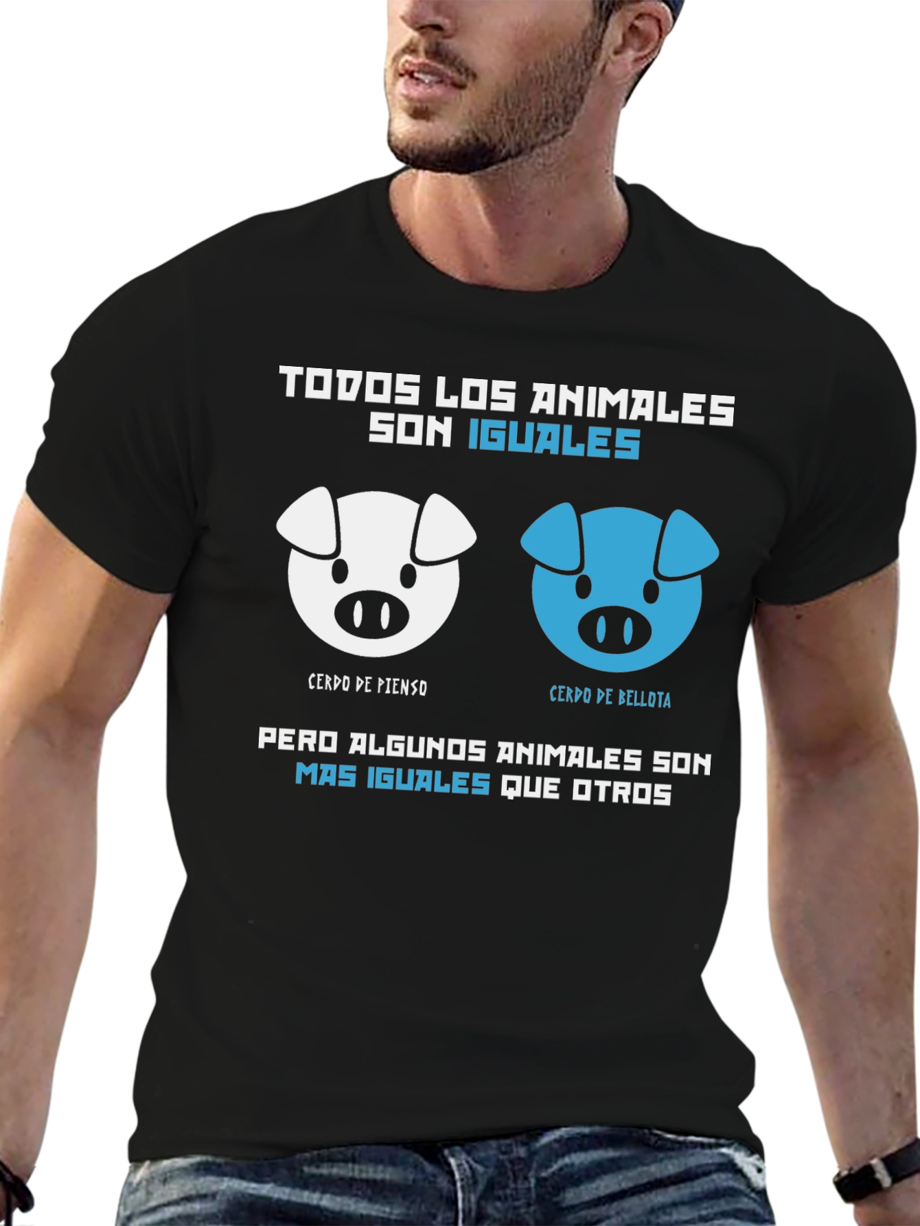 Equality Pig Graphic T-Shirt - Animal Farm Inspired