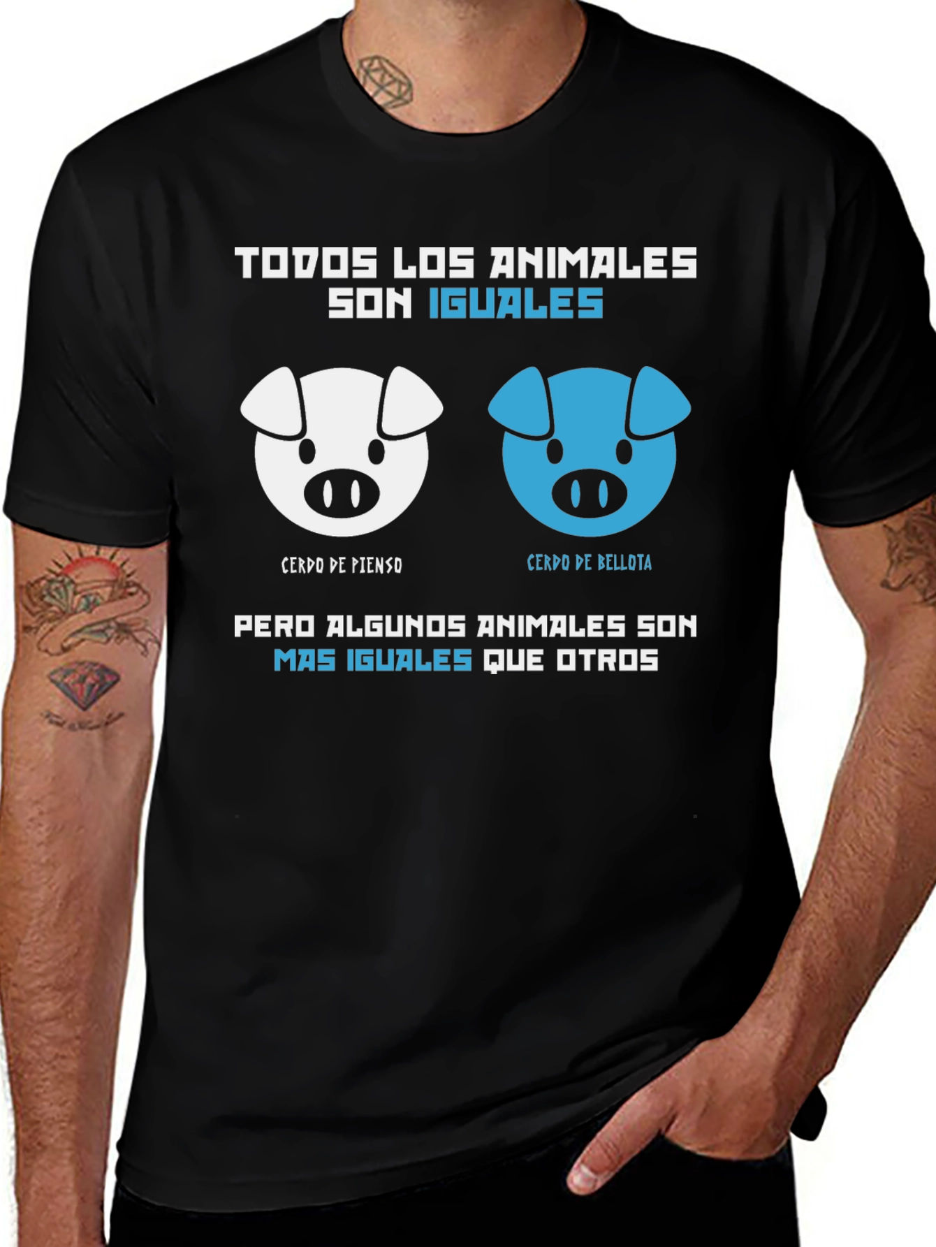 Equality Pig Graphic T-Shirt - Animal Farm Inspired