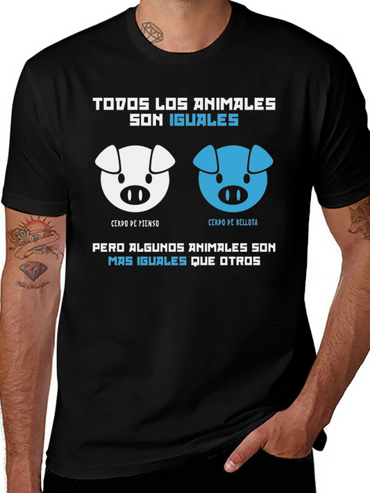 Equality Pig Graphic T-Shirt - Animal Farm Inspired