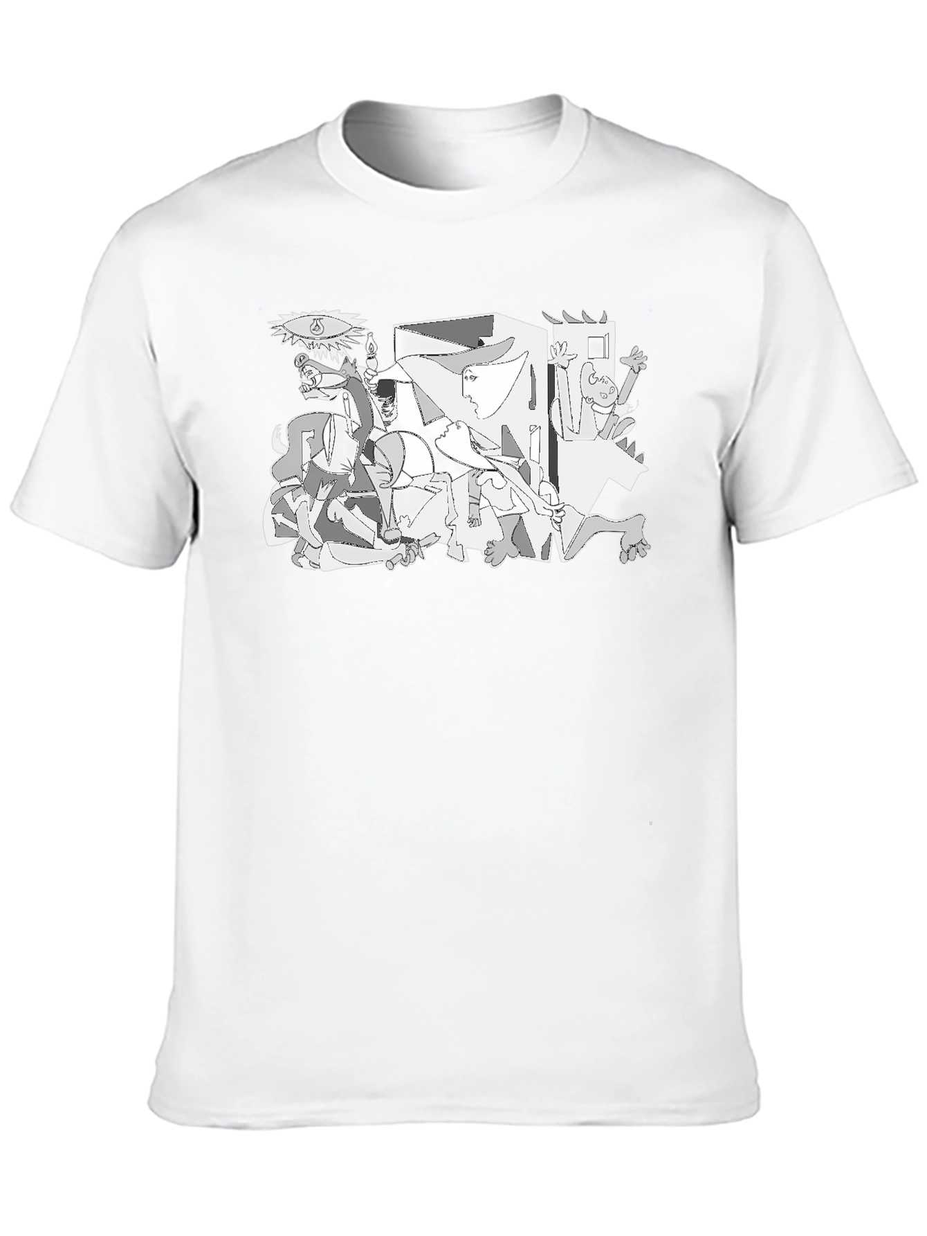 Guernica Art T-Shirt - Stylish Graphic Tee