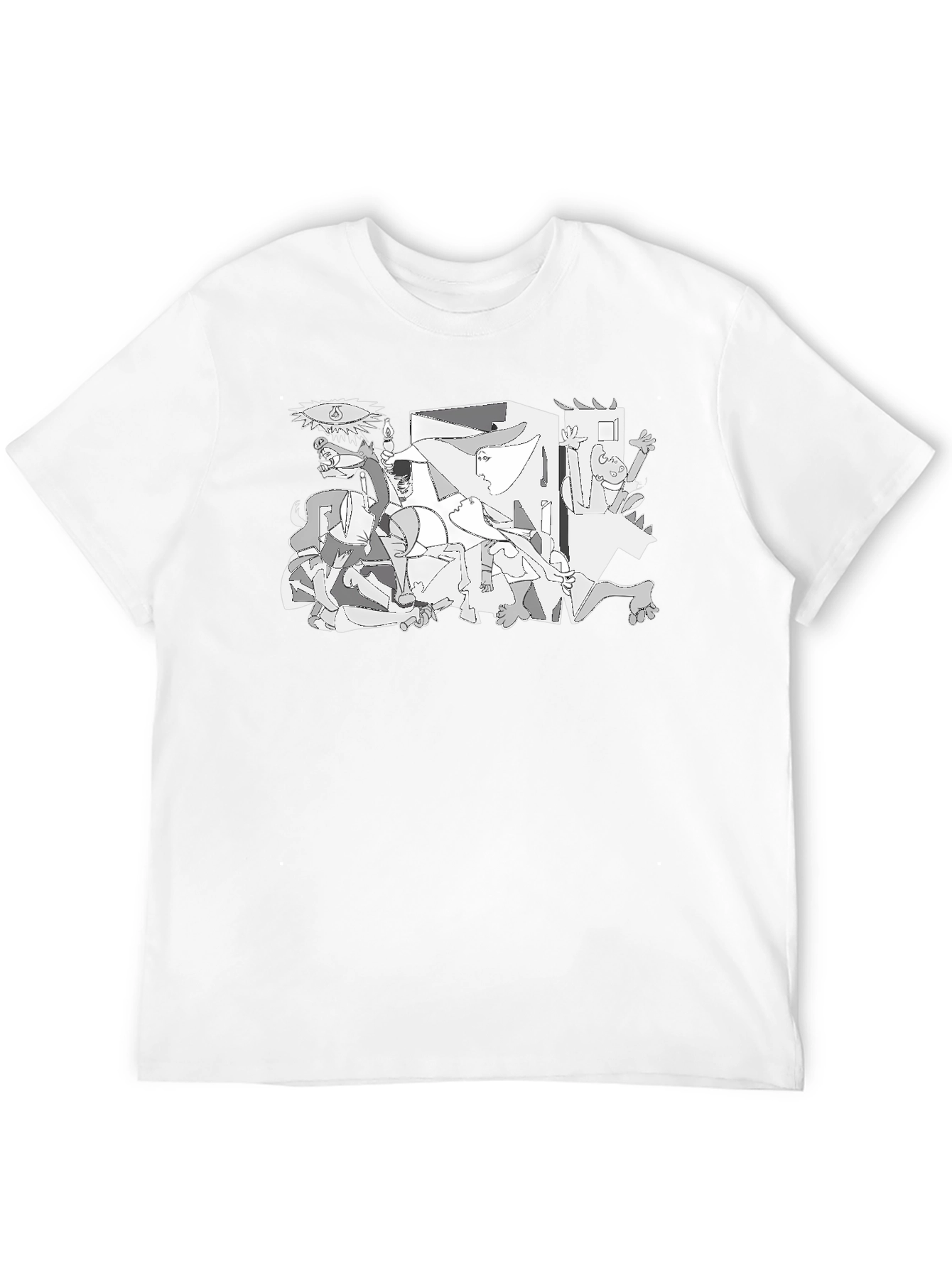 Guernica Art T-Shirt - Stylish Graphic Tee