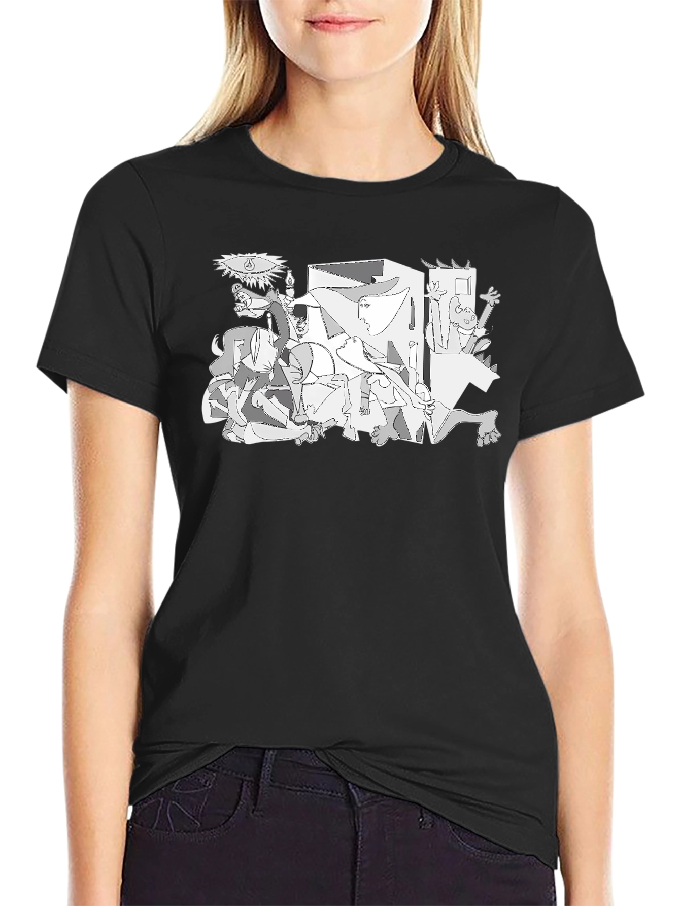 Guernica Art T-Shirt - Stylish Graphic Tee