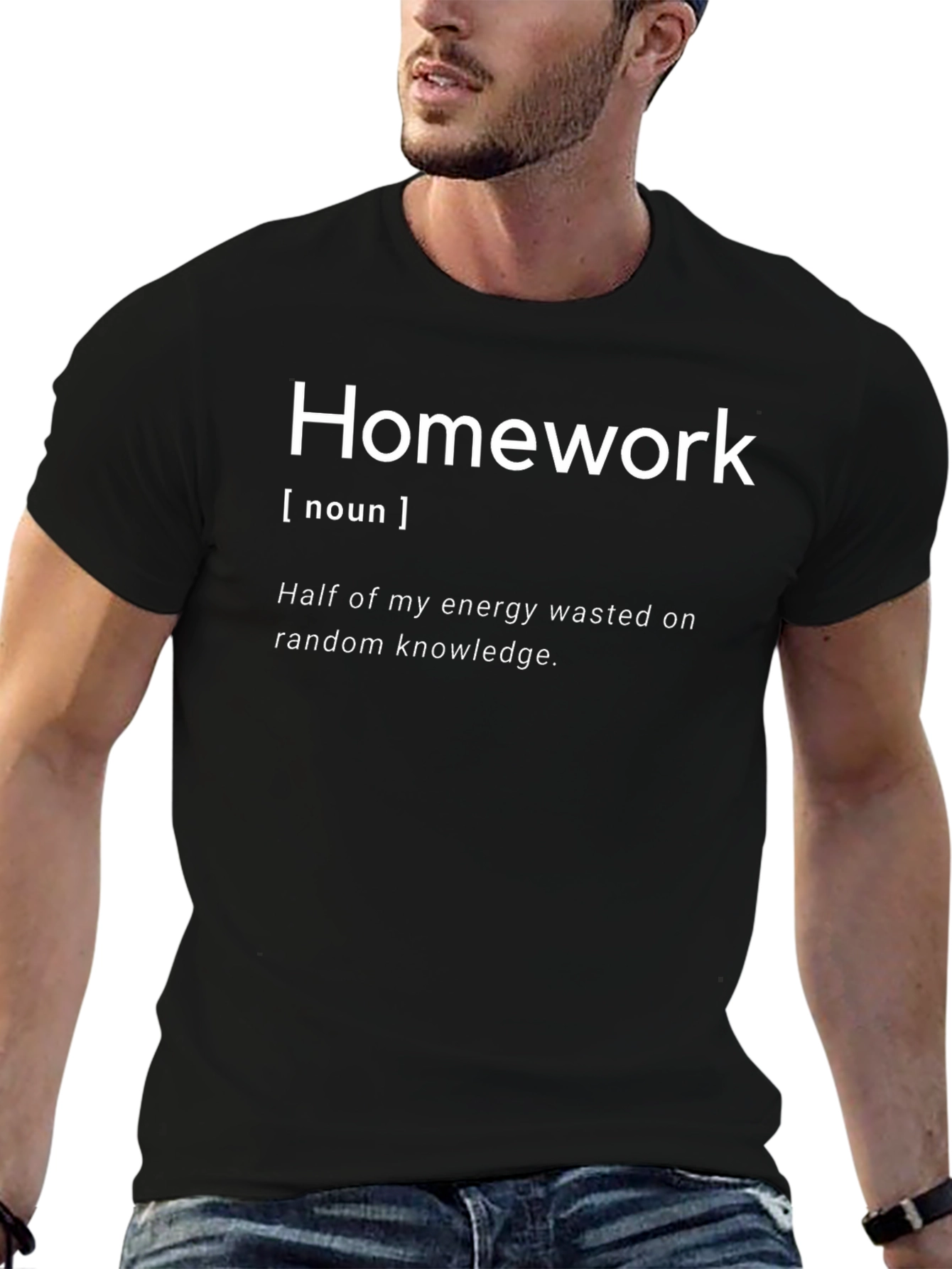 Homework Definition T-Shirt - Funny Student Tee