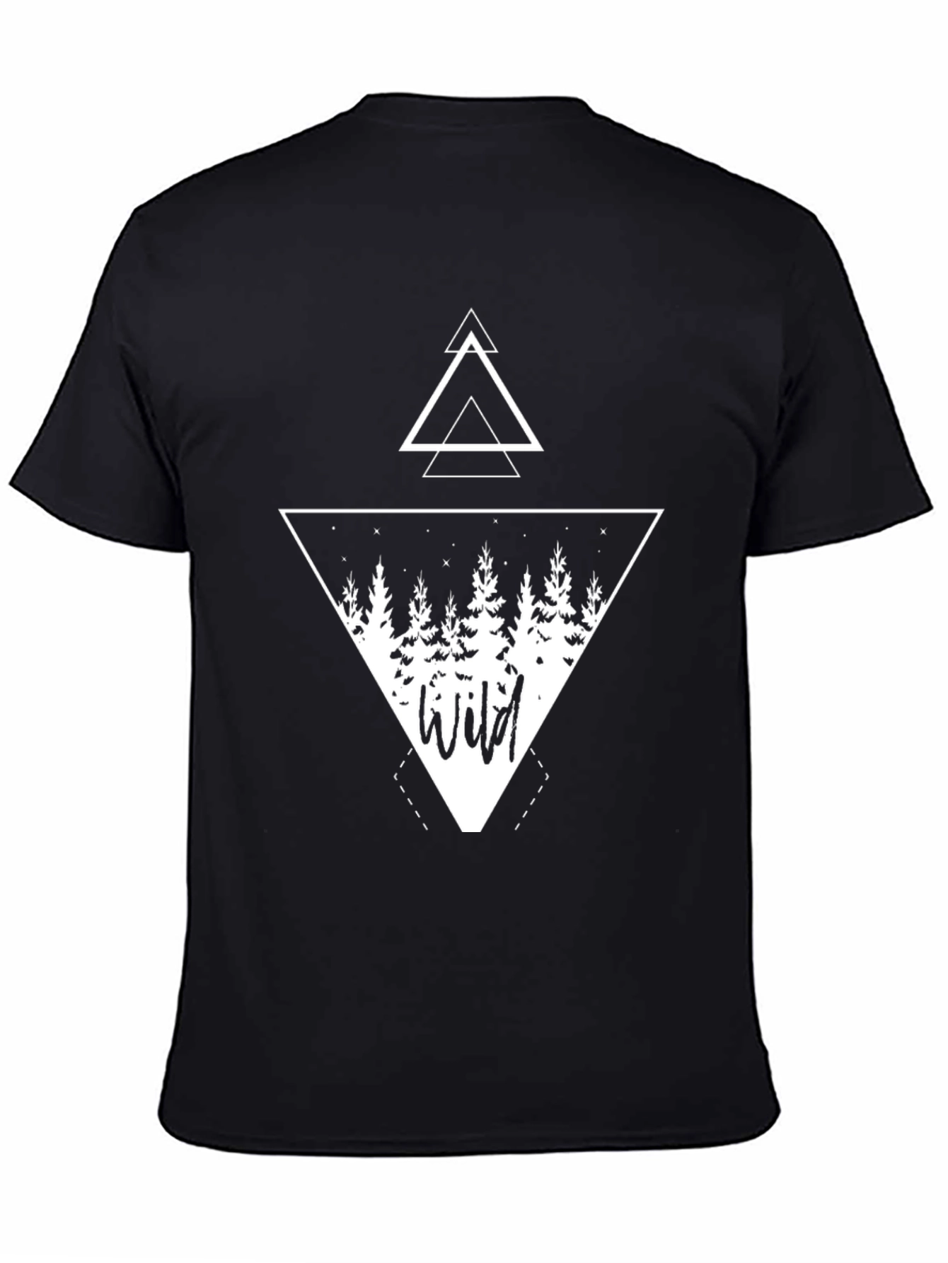 Wild Forest Triangle Graphic Tee