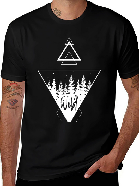 Wild Forest Triangle Graphic Tee