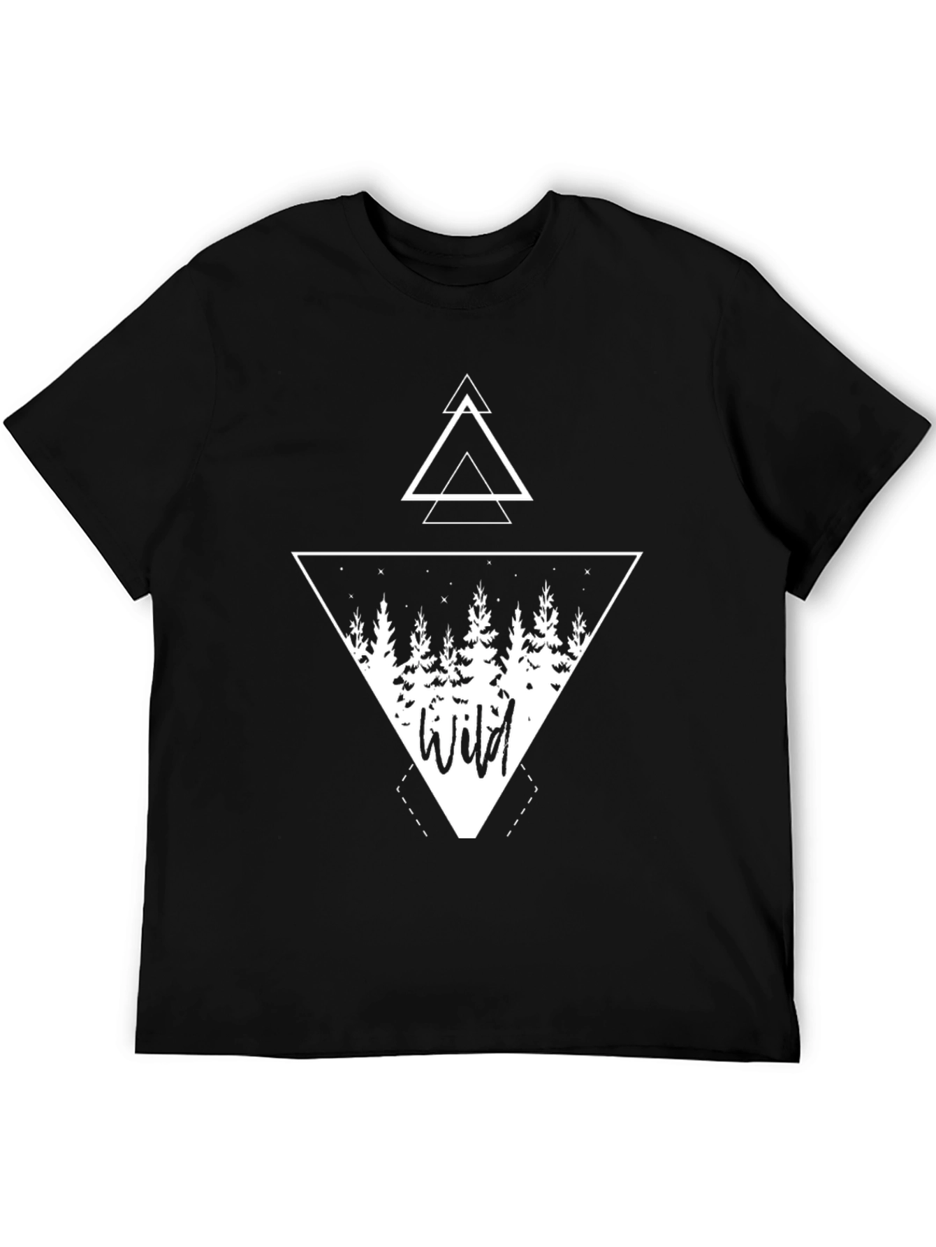 Wild Forest Triangle Graphic Tee