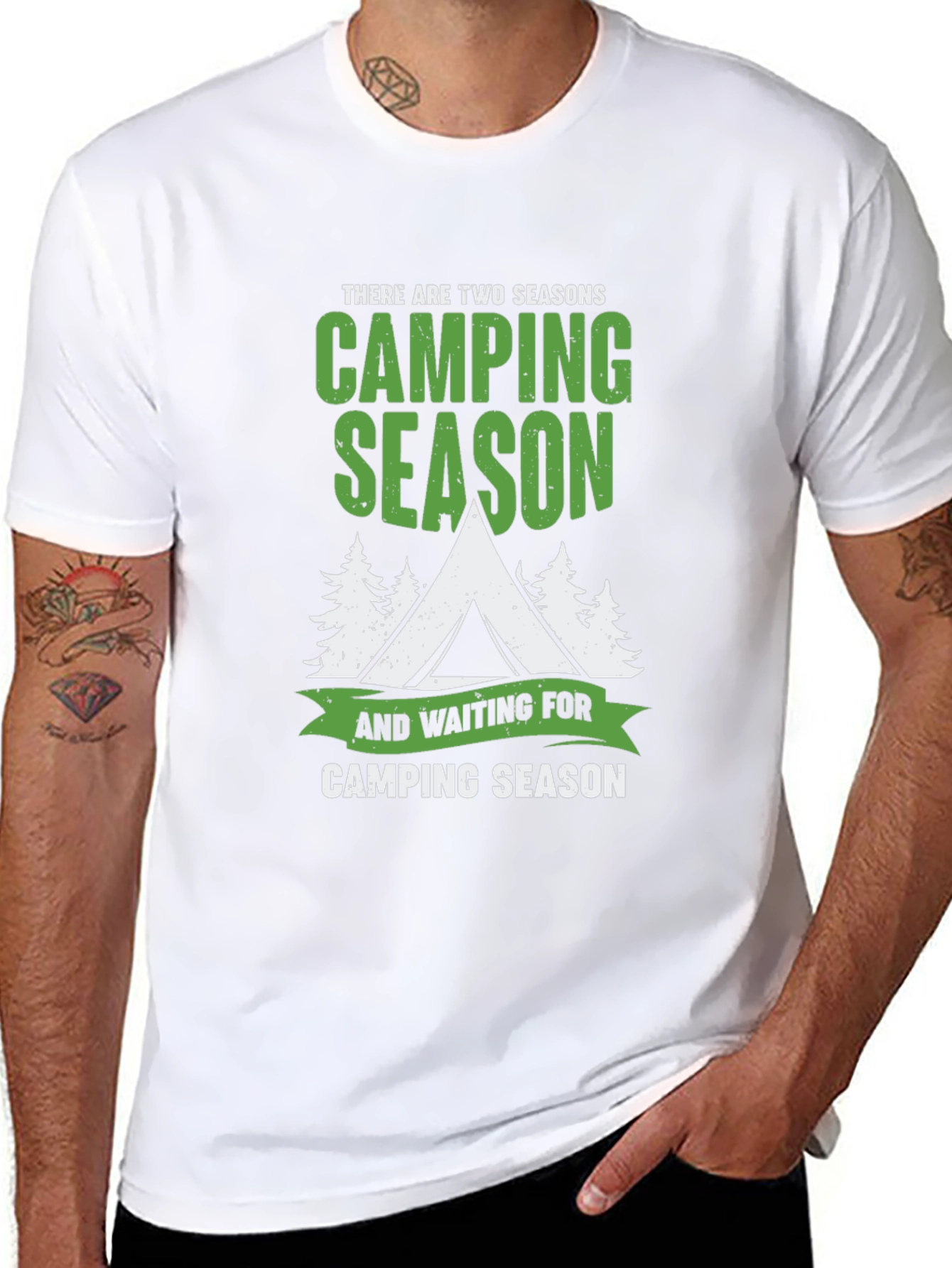 Camping Season T-Shirt - Outdoor Adventure Apparel