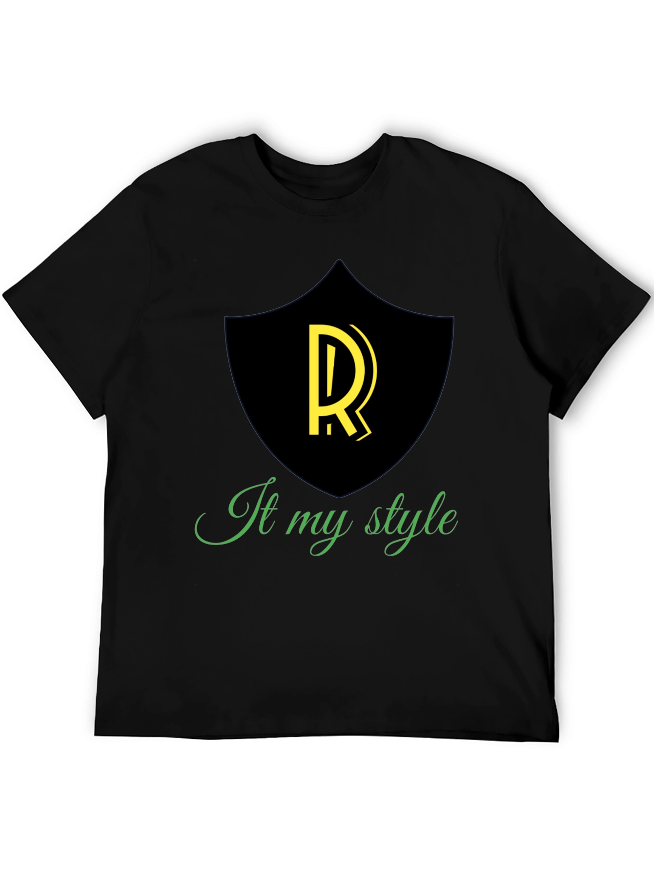 It My Style Graphic Tee - Black