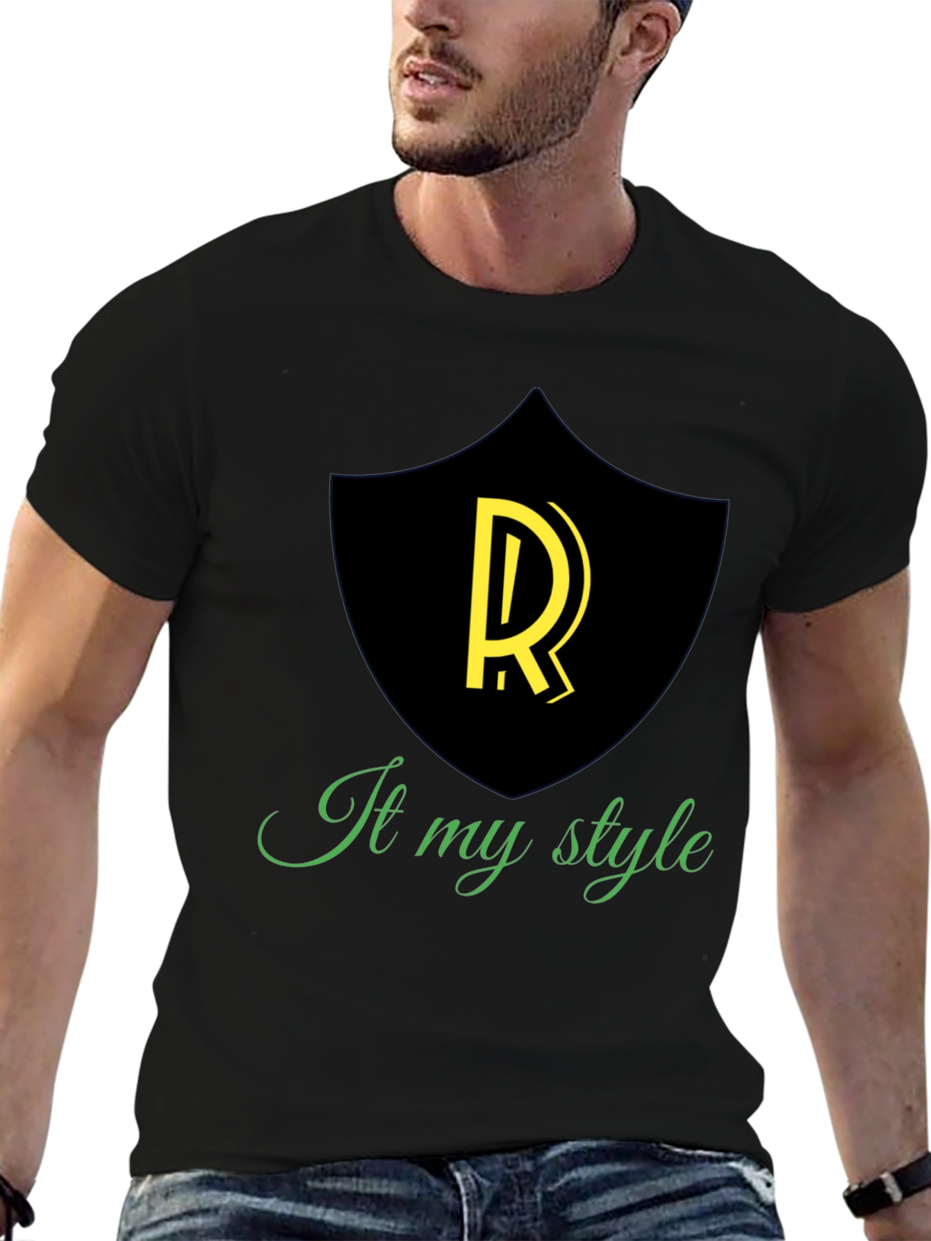 It My Style Graphic Tee - Black