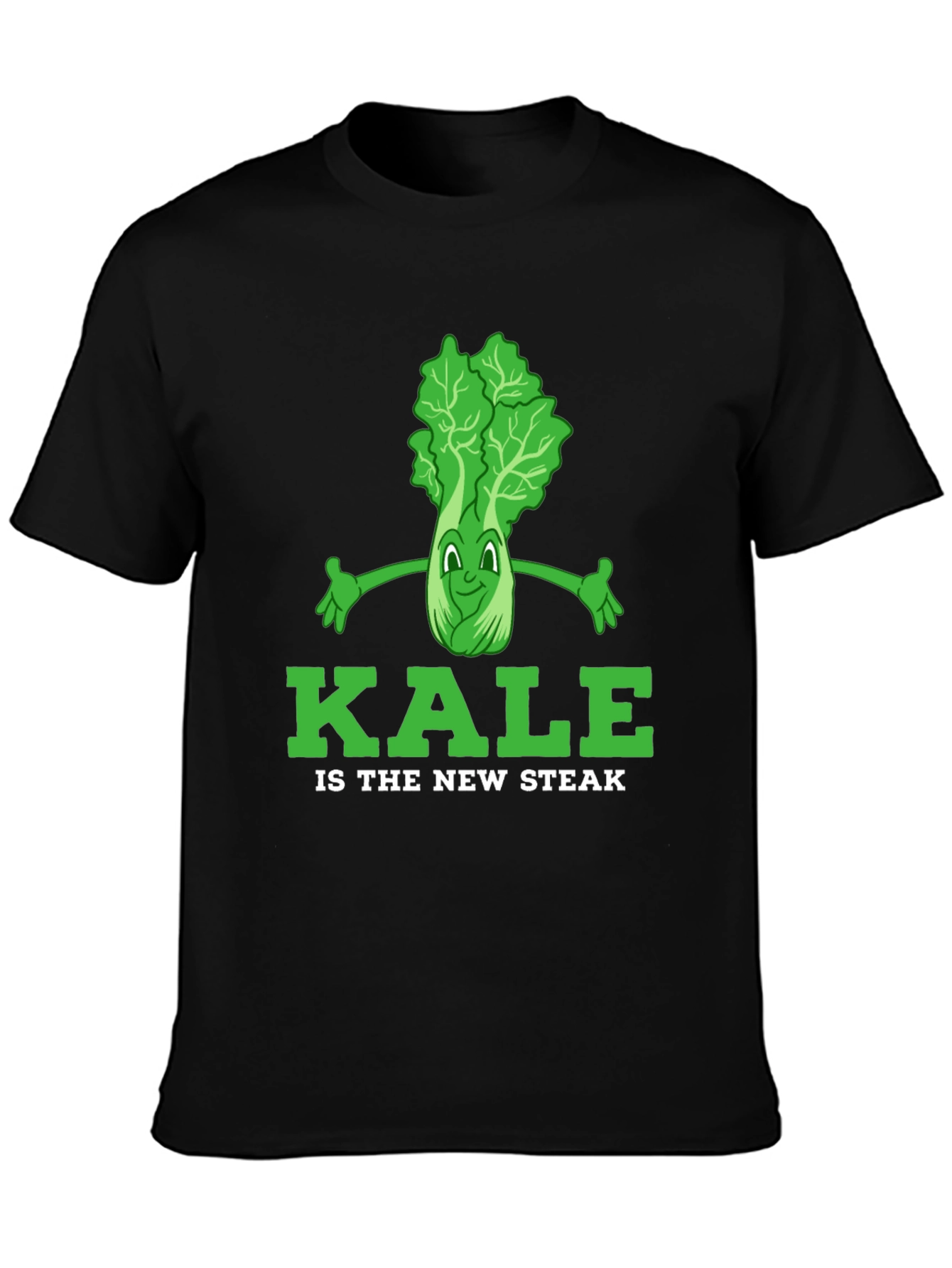 Kale is the New Steak Graphic T-Shirt