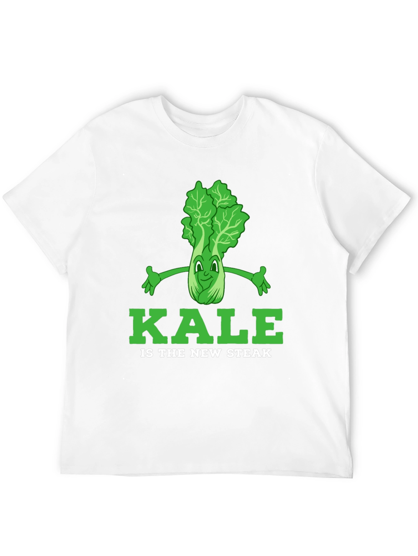 Kale is the New Steak Graphic T-Shirt