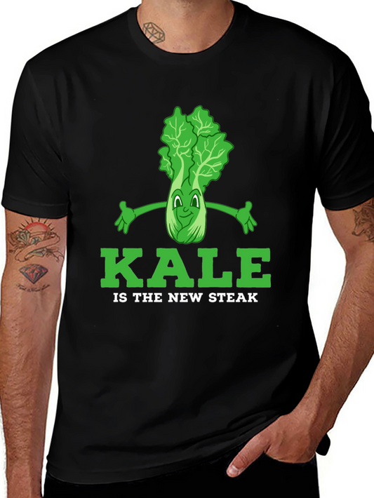 Kale is the New Steak Graphic T-Shirt