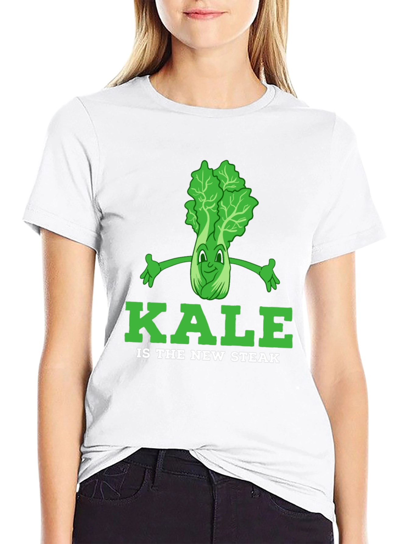 Kale is the New Steak Graphic T-Shirt