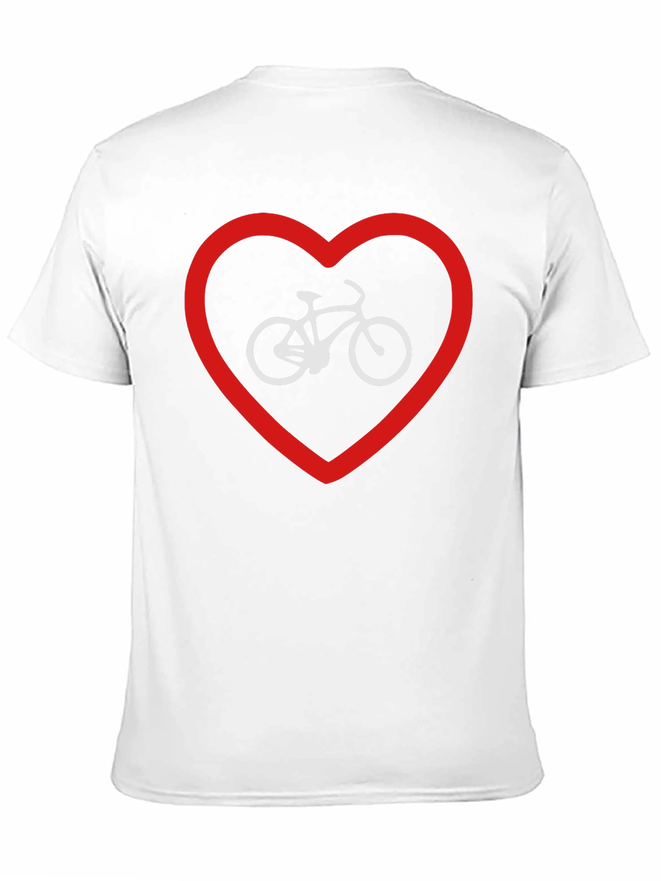 Bike Love Graphic Tee - Black Cotton Blend