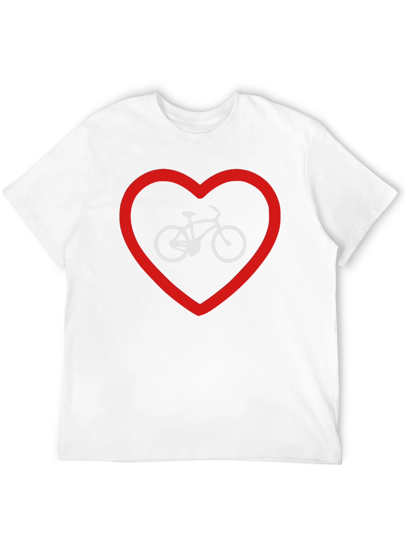 Bike Love Graphic Tee - Black Cotton Blend