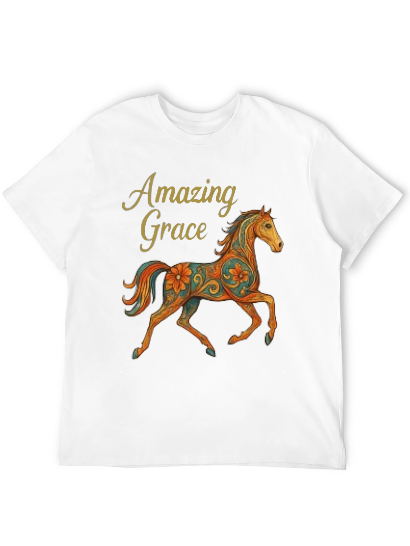 Amazing Grace Horse Graphic Tee