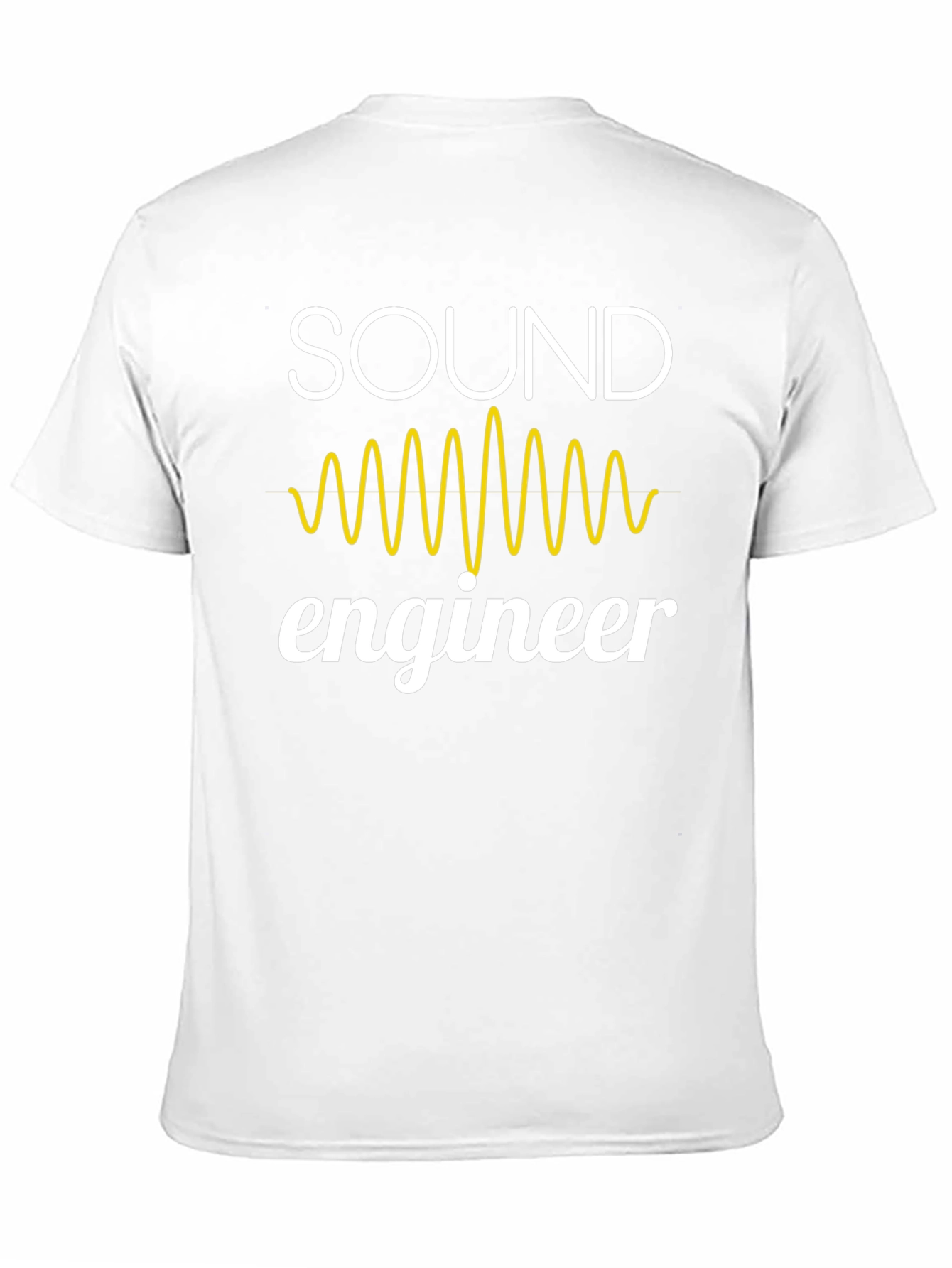 Sound Engineer Graphic Tee - Premium Black T-Shirt