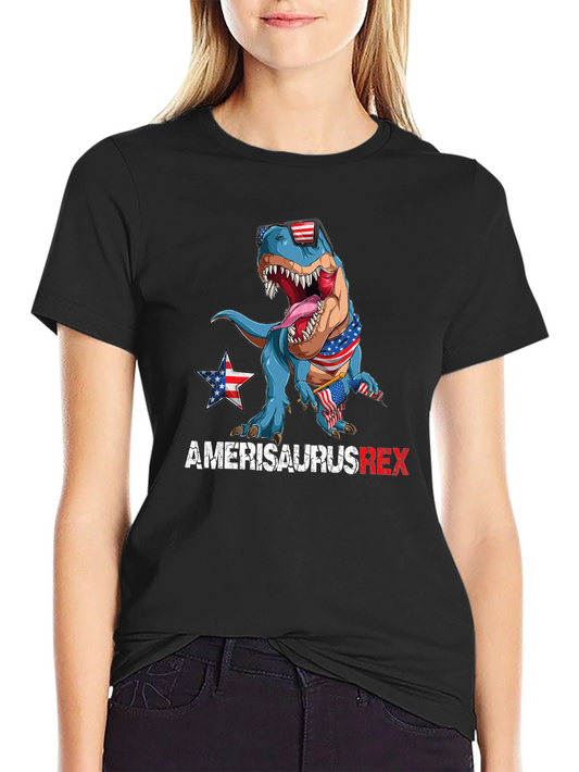 Amerisaurus Rex Patriotic T-Shirt