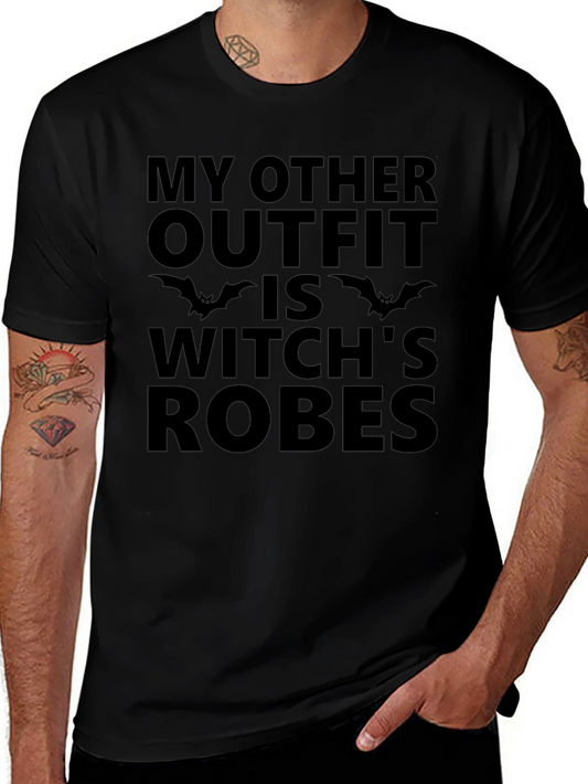 Witch Robes Halloween Graphic T-Shirt