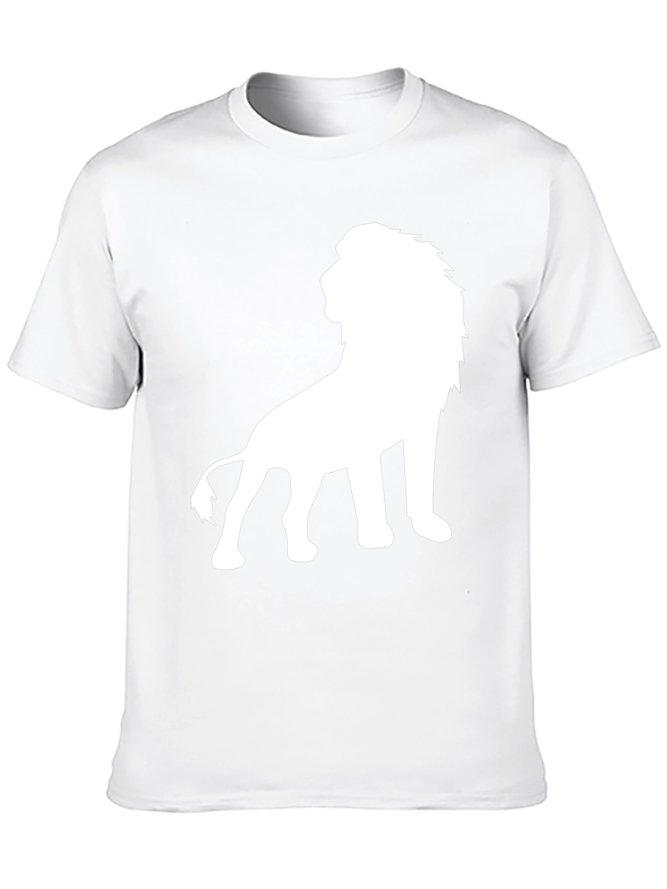 Lion Graphic Tee - Bold Silhouette