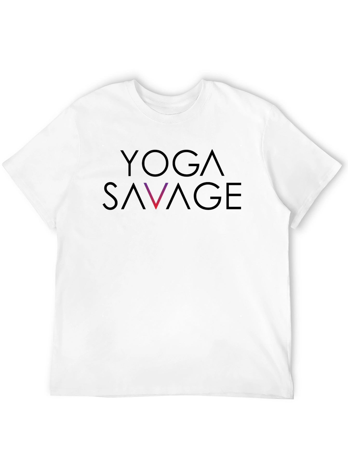 Yoga Savage Graphic Tee - Black