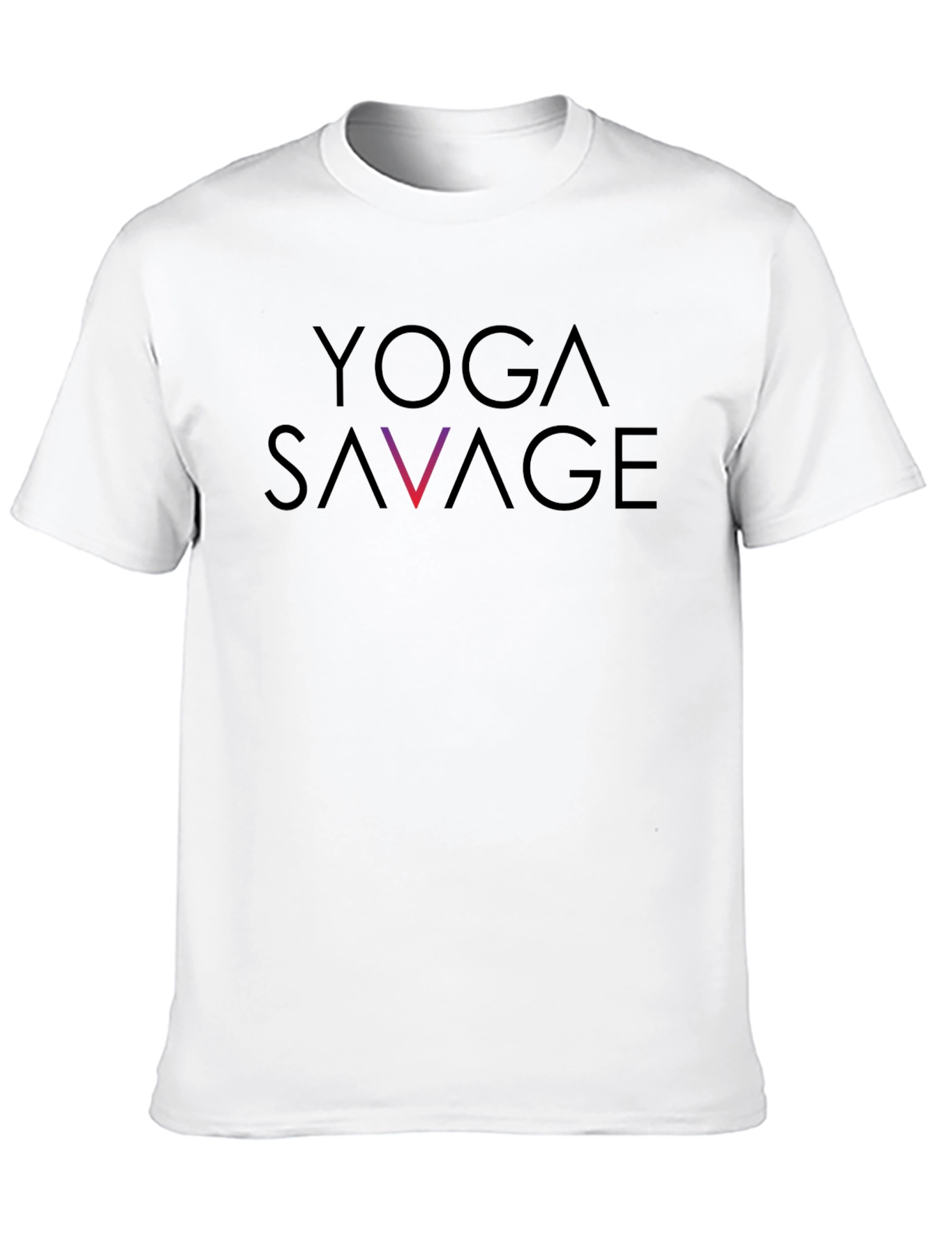 Yoga Savage Graphic Tee - Black