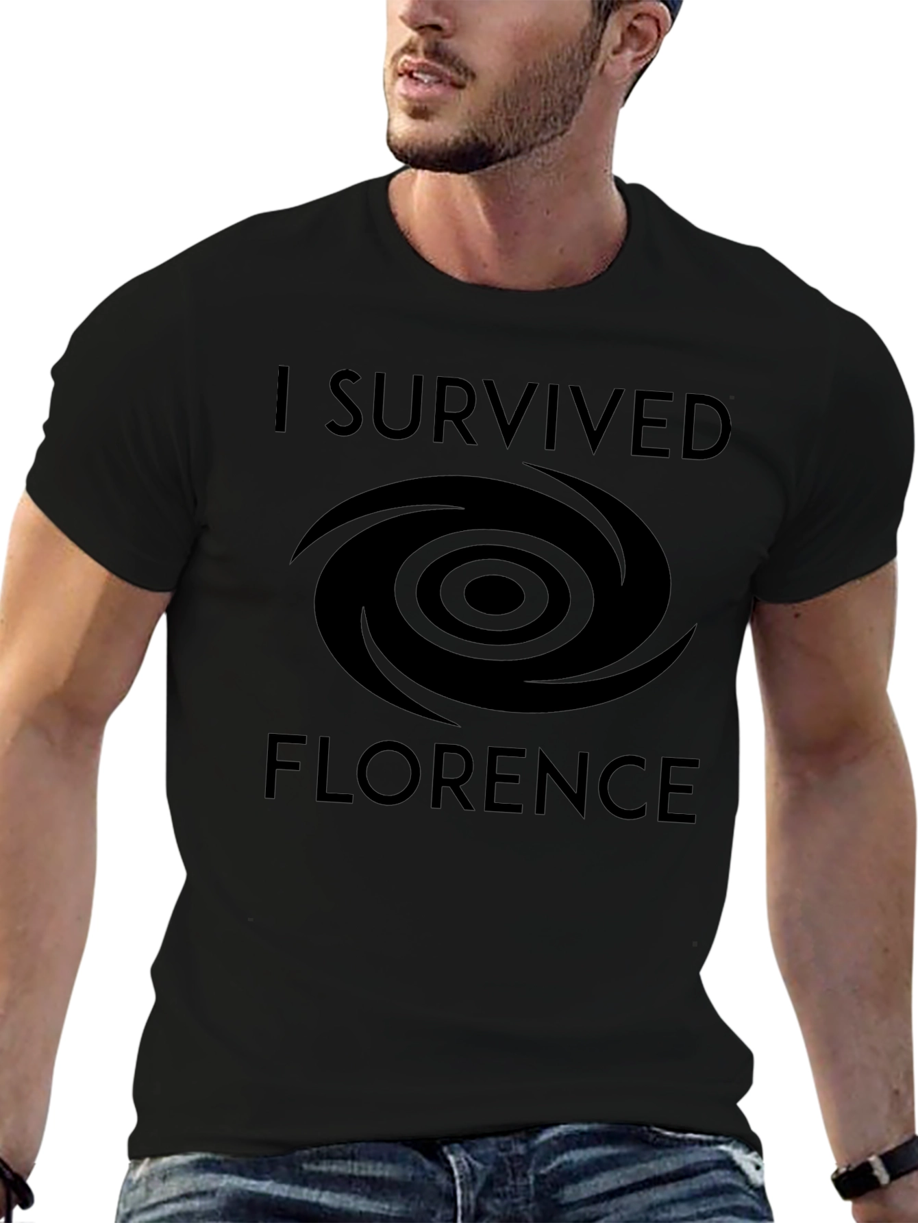 I Survived Hurricane Florence Novelty T-Shirt