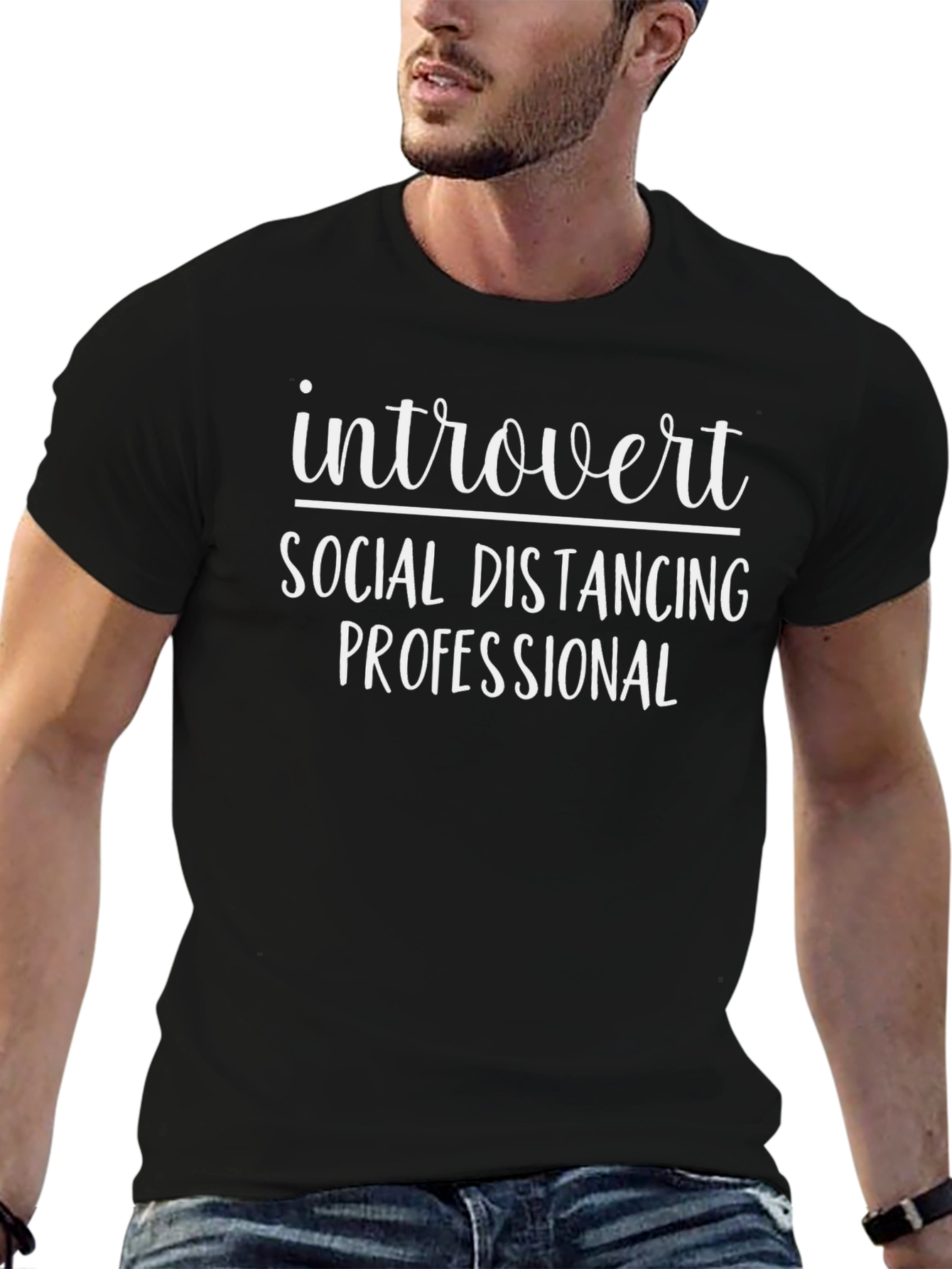 Introvert Social Distancing T-Shirt
