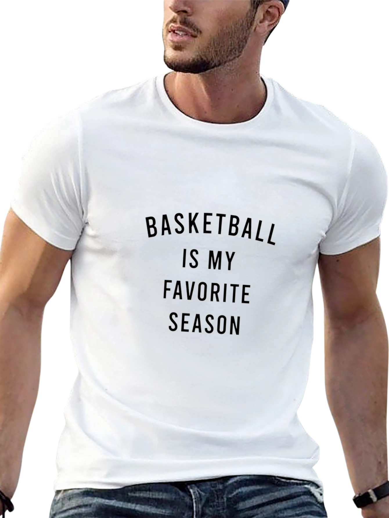 Basketball Fan Black T-Shirt