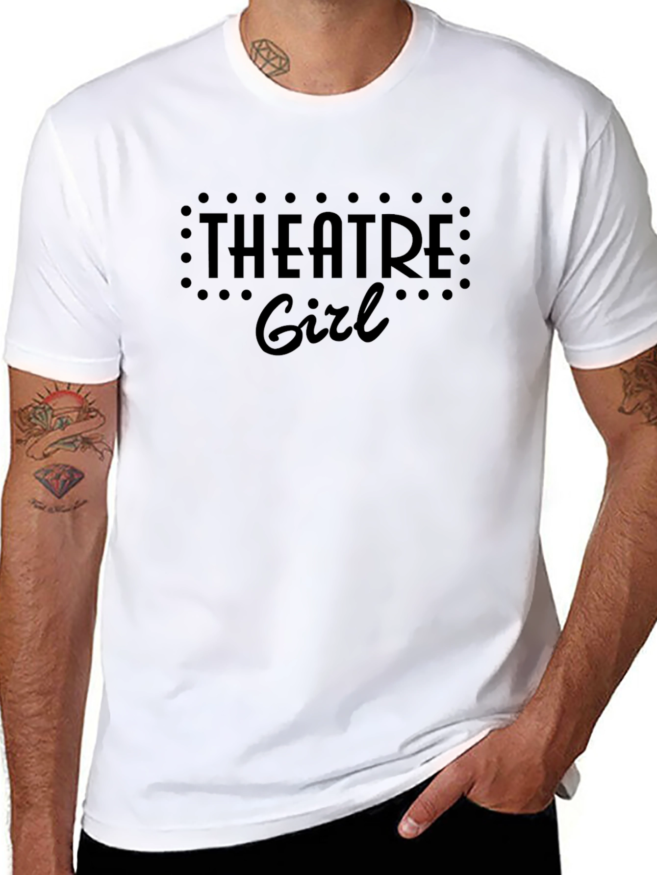 Theatre Girl Black T-Shirt