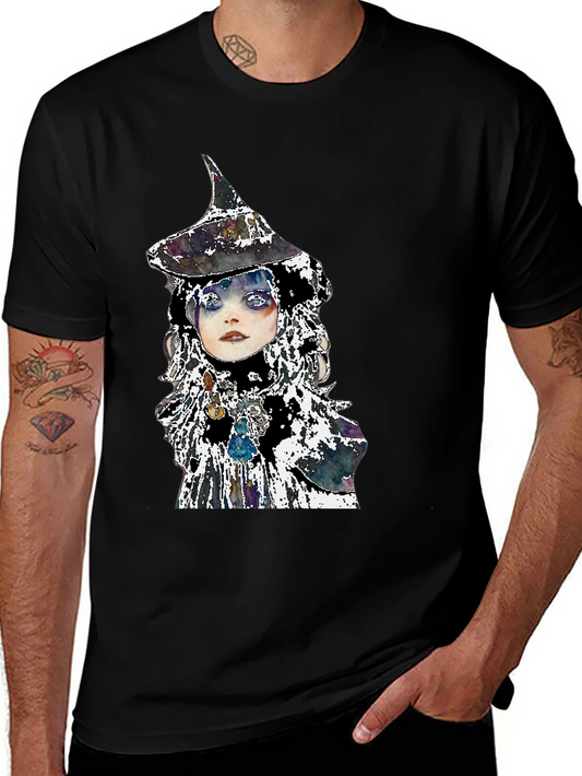 Witch Graphic Black Tee