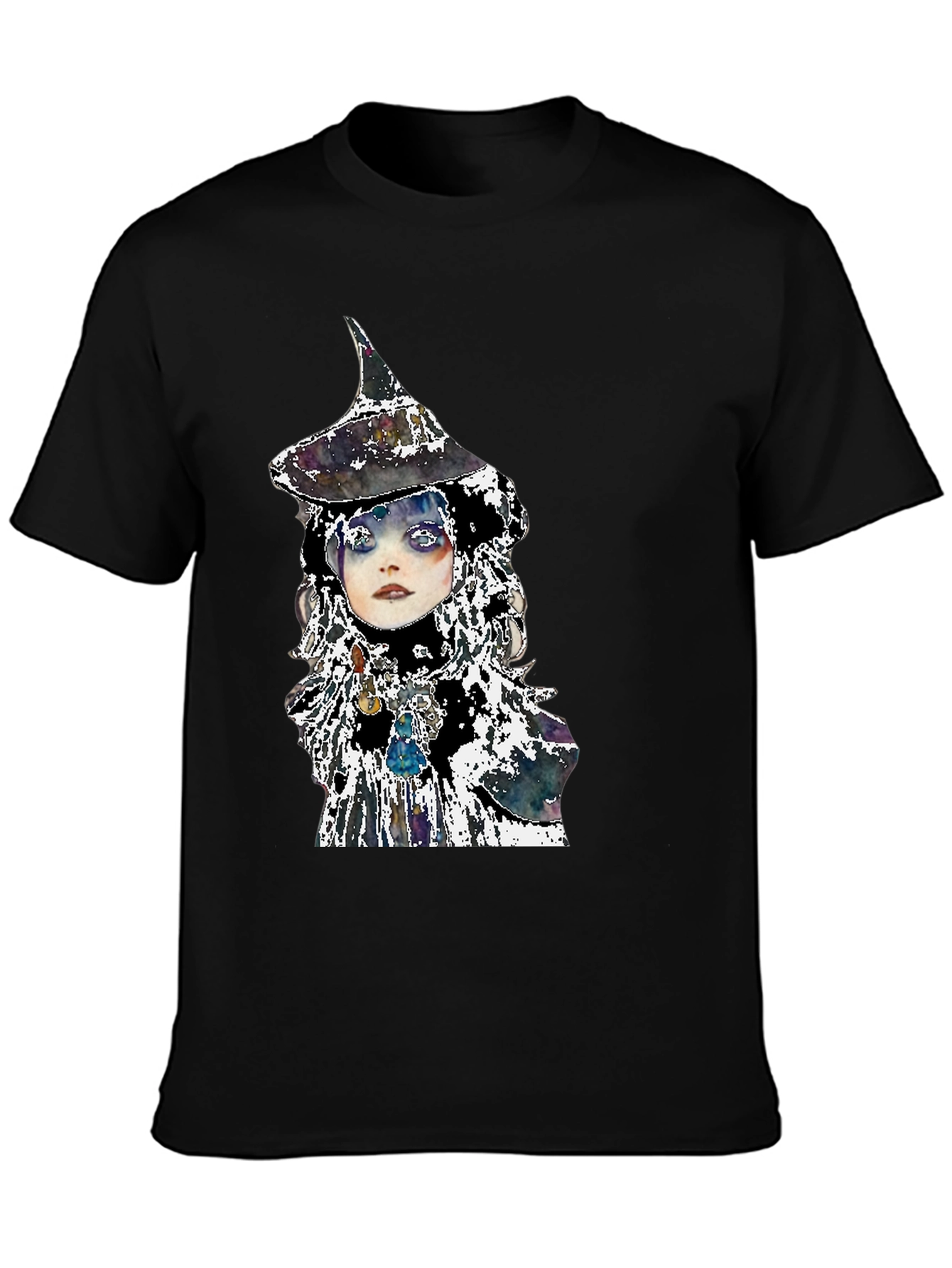 Witch Graphic Black Tee